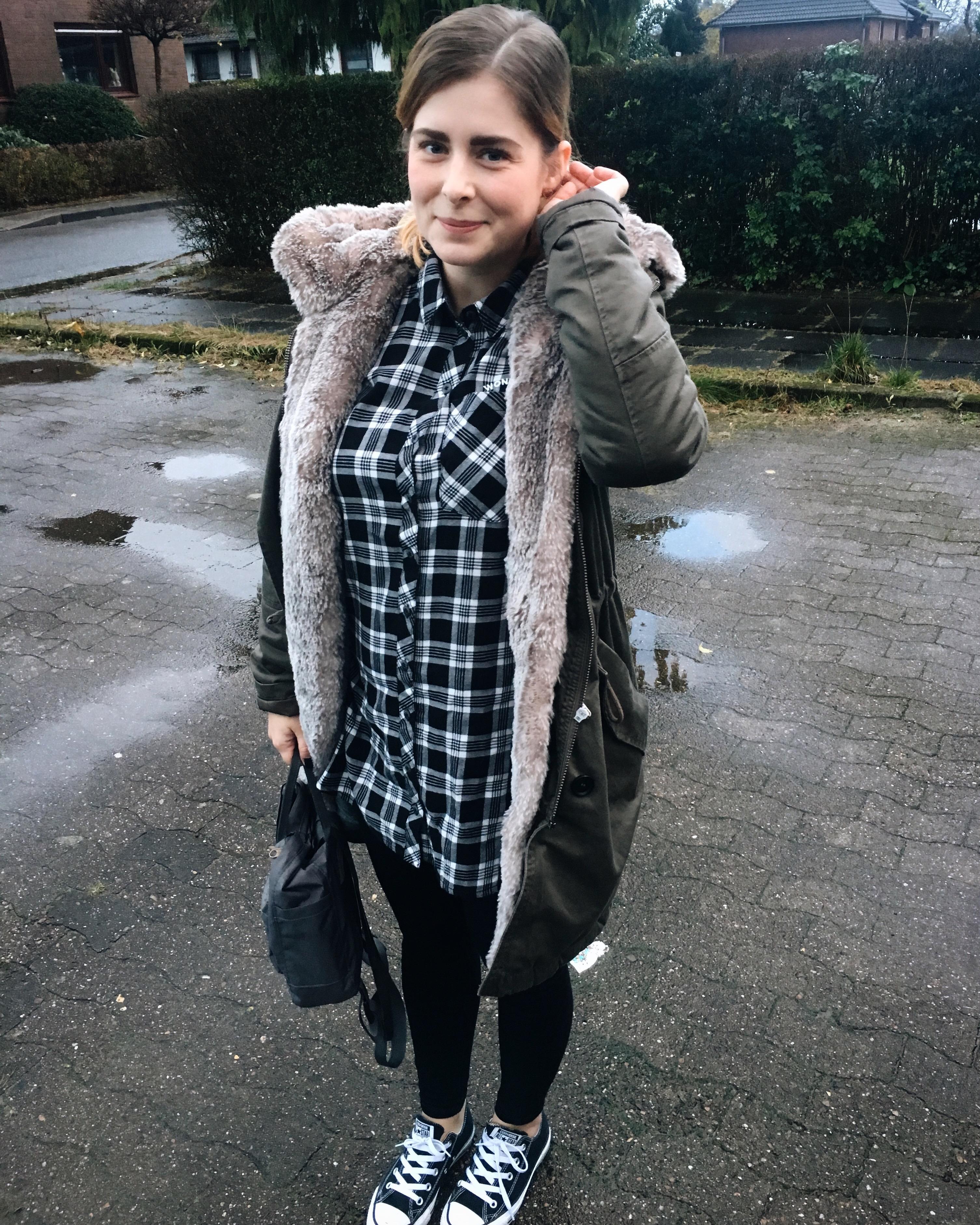 Kuschelig warm in meinem Lieblings - Parka❤️ #ootd #fashion #outfitoftheday