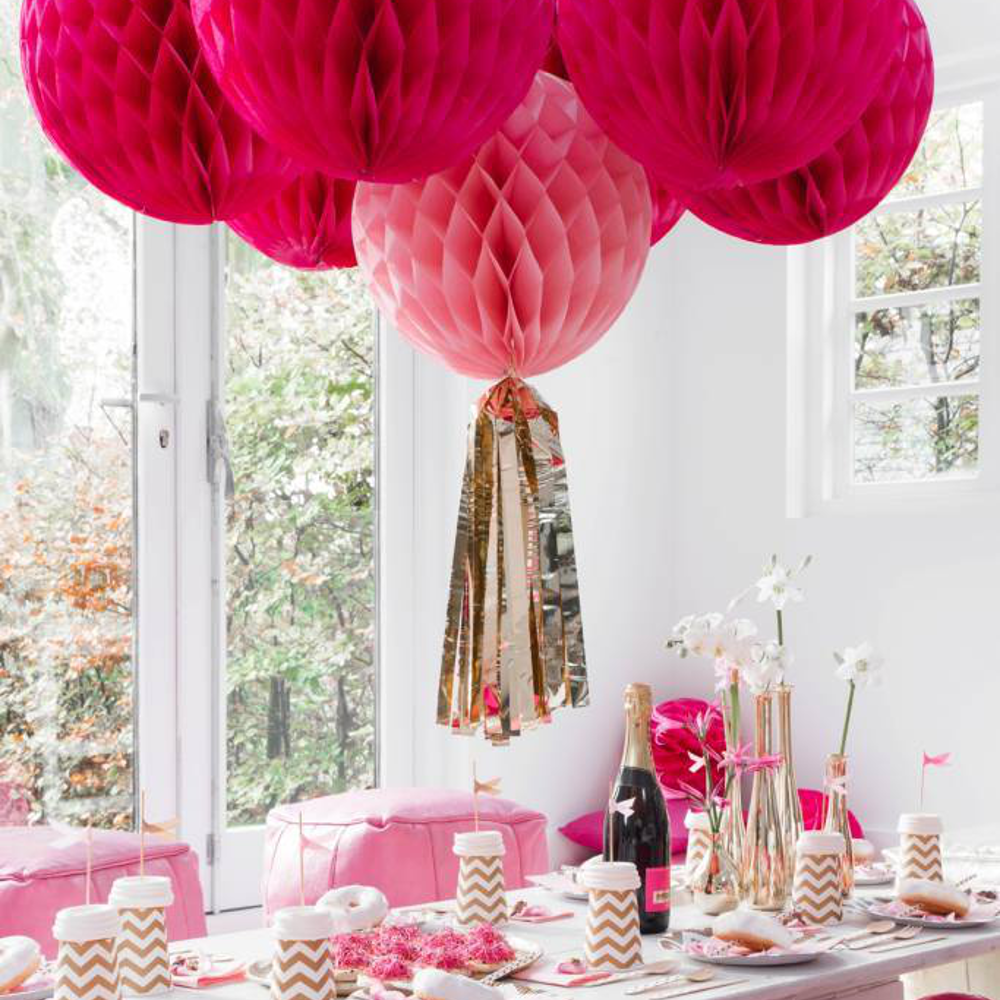 Let`s do party in pink ! #wohnzimmer #gartenparty #geburtstagsdeko ©Delight Departement