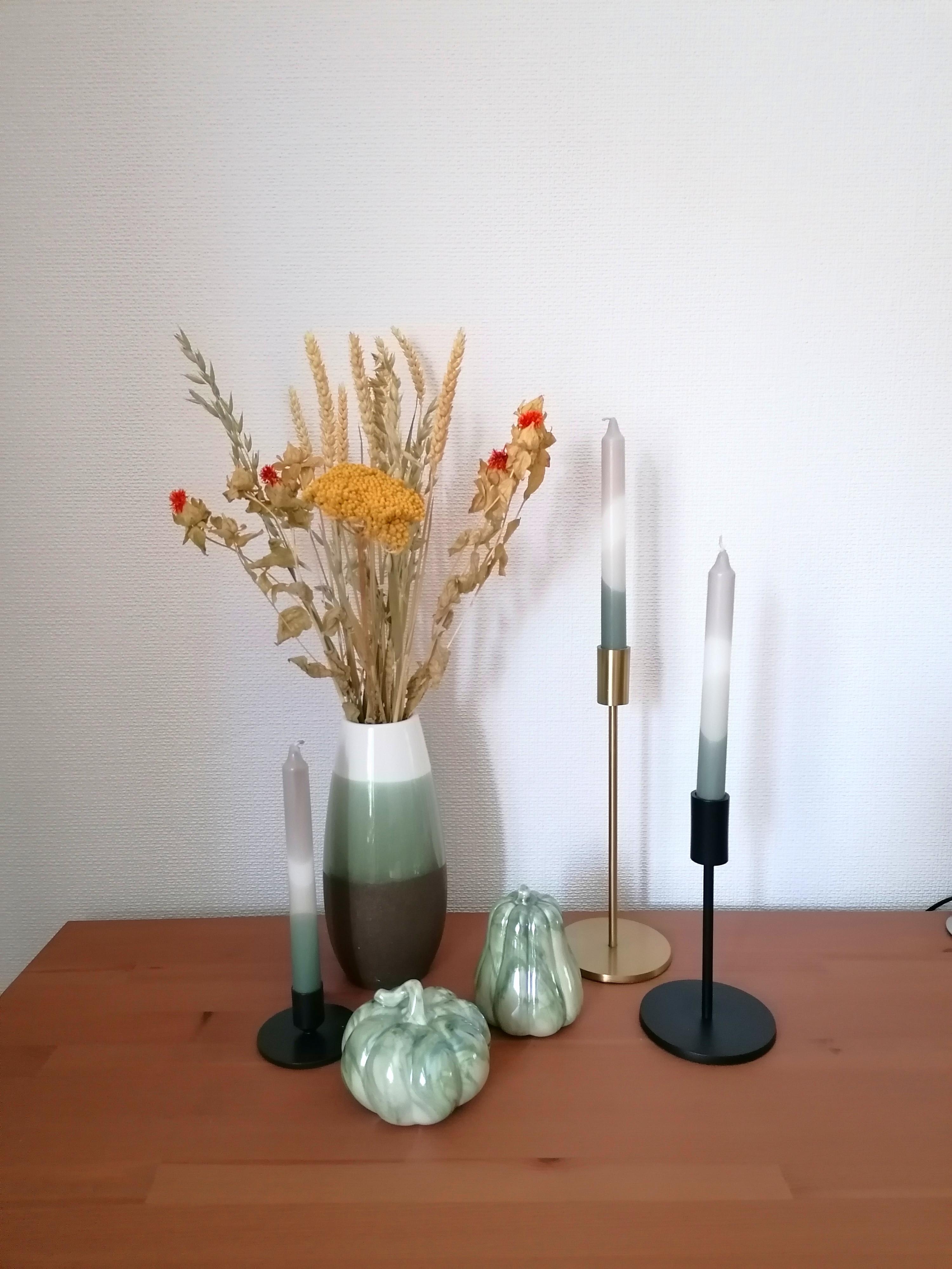 Lieblingsfarbe Grün
#Kerzen #Kürbis #Deko #Streifen #Herbst