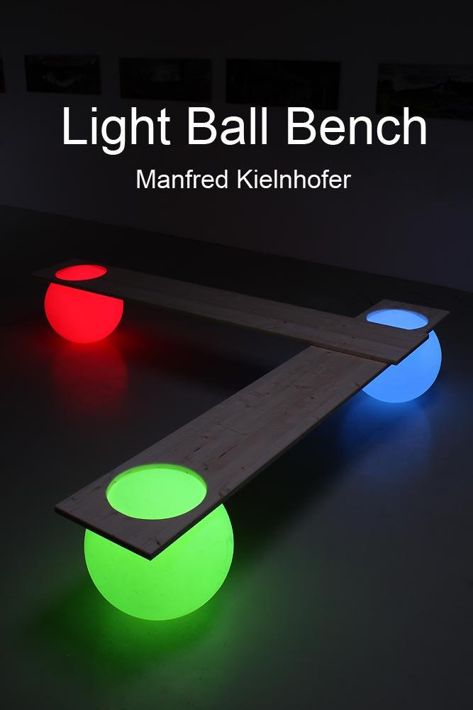 Light Balls Bench by Kielnhofer #sitzbank ©Manfred Kielnhofer