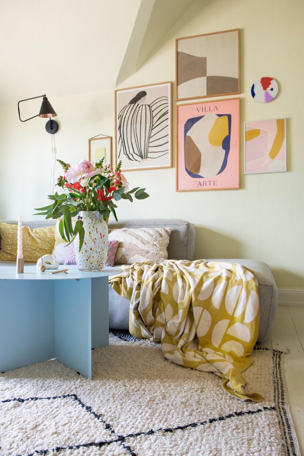 Limettengelb im Wohnzimmer 💛💚
#color #colorfulinterior #pastell