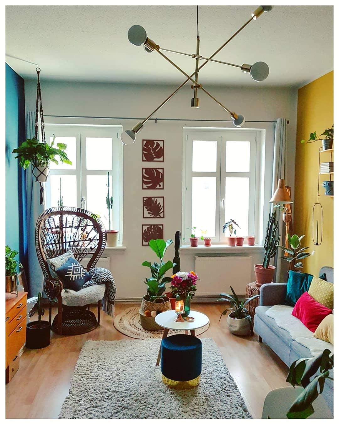 #livingroom #bohohome #bohemian #colorful 
