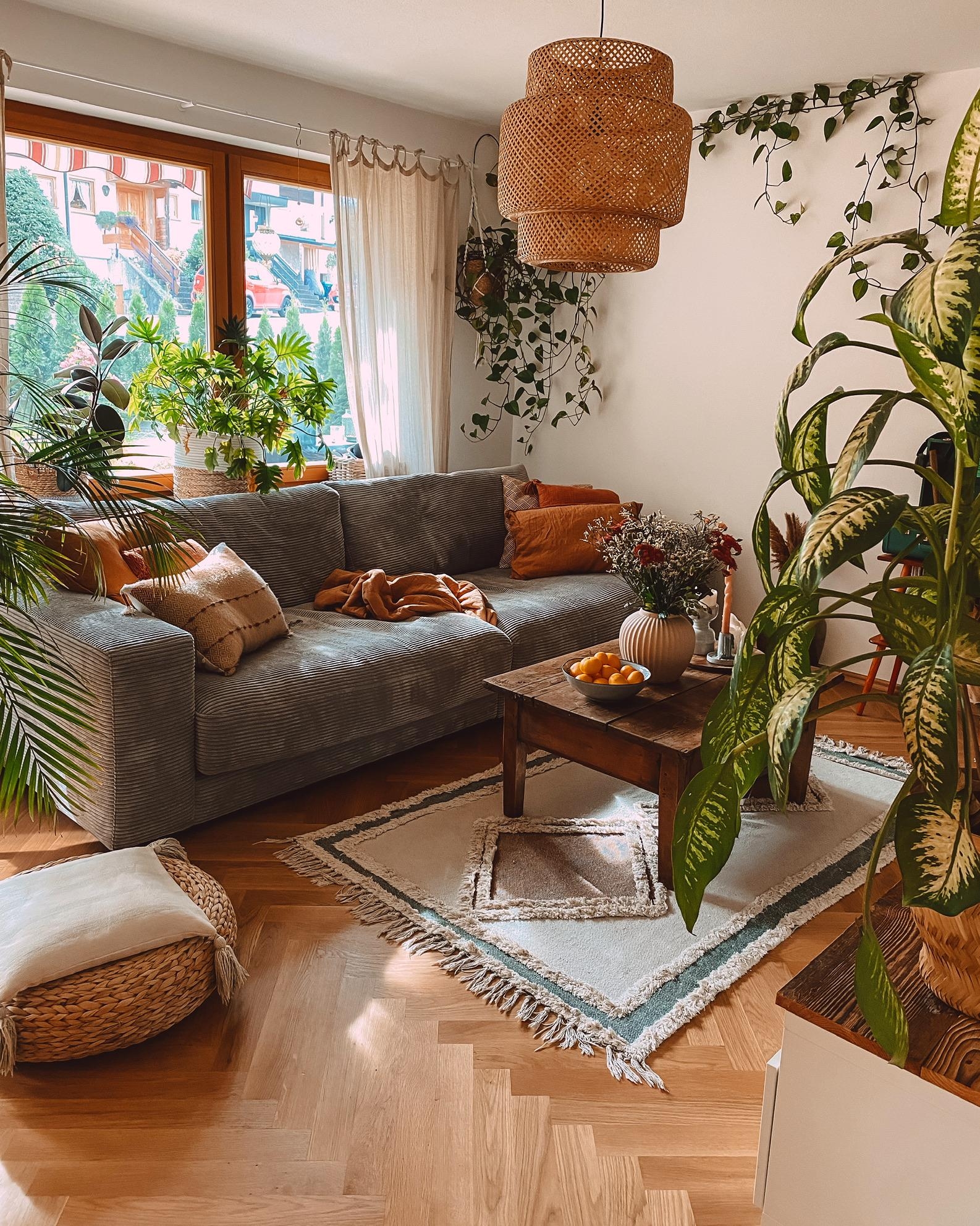 #livingroom #wohnzimmer #couch #cord #cordsofa #pflanzen #boho