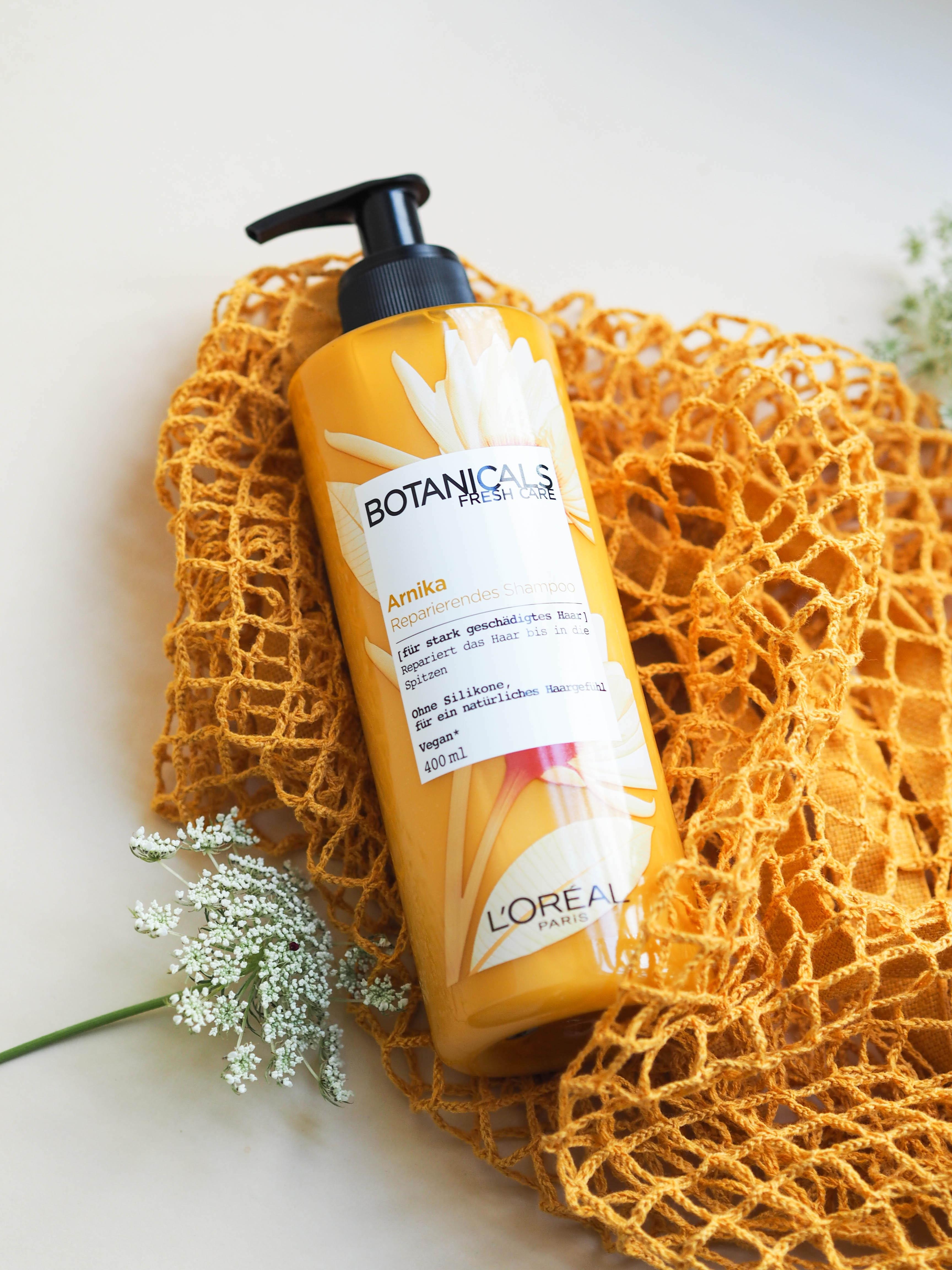 L'Oréal setzt auf nachwachsende Arnika: Botanicals Fresh Care pflegt die Haare natürlich vegan #beautylieblinge #loreal