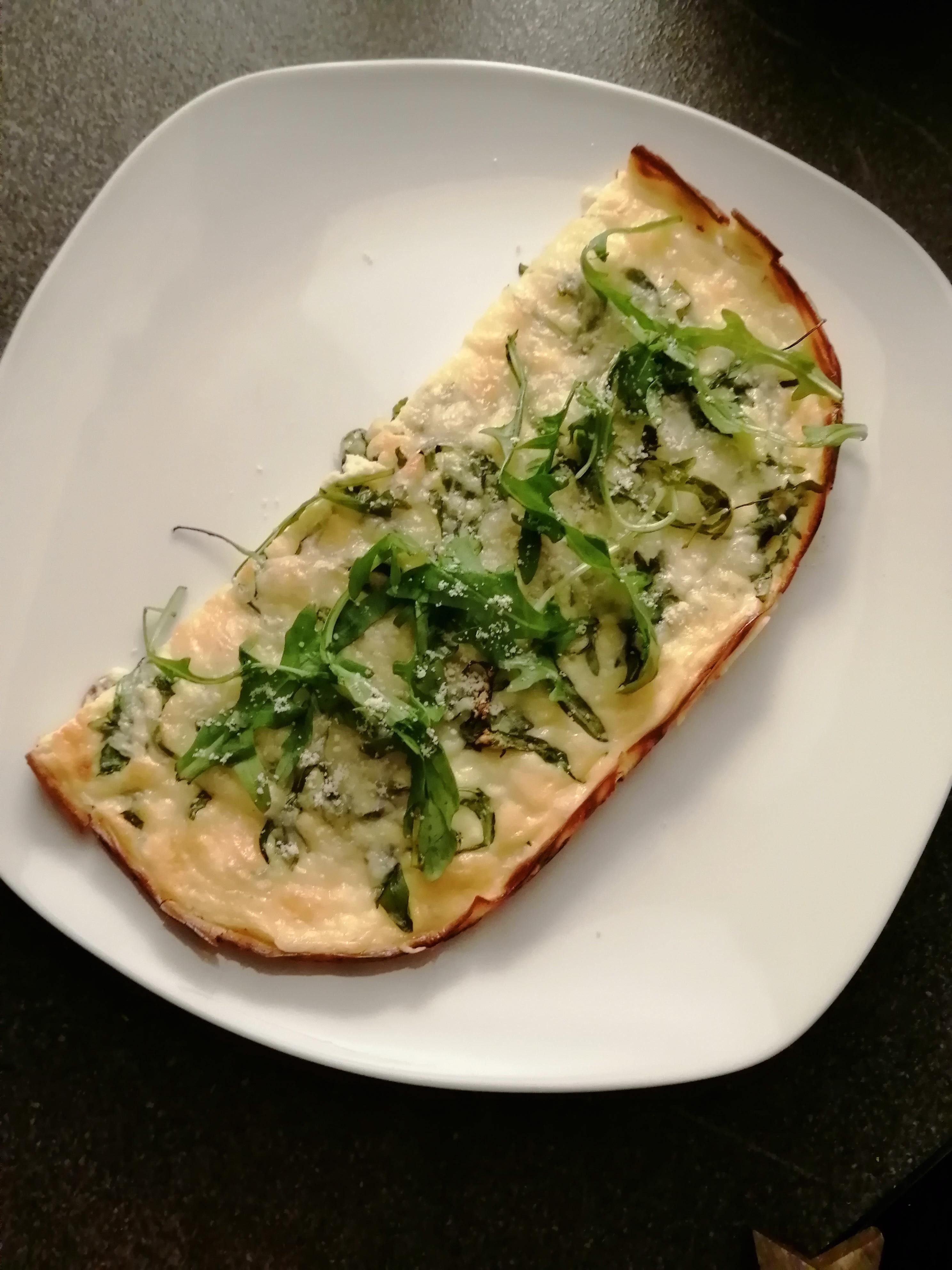 LowCarb Pizza mit Rucola 😋 #kochen #yummy #essen #bewusstessen #lecker