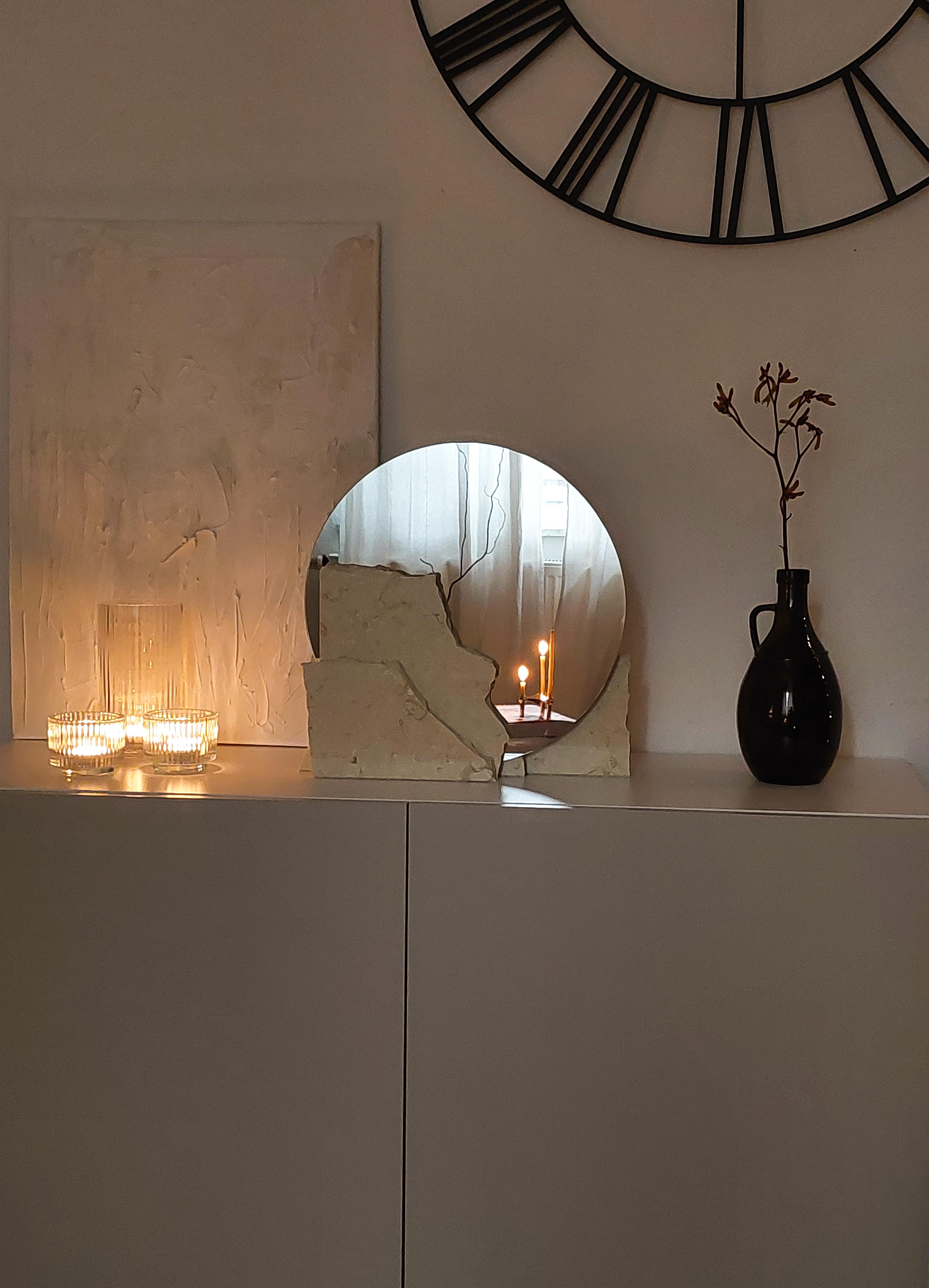 Marble Mirror DIY and LIGHT 🤎🤍🕯
So eine tolle hyggelige Zeit 
#heimelig #hygge 