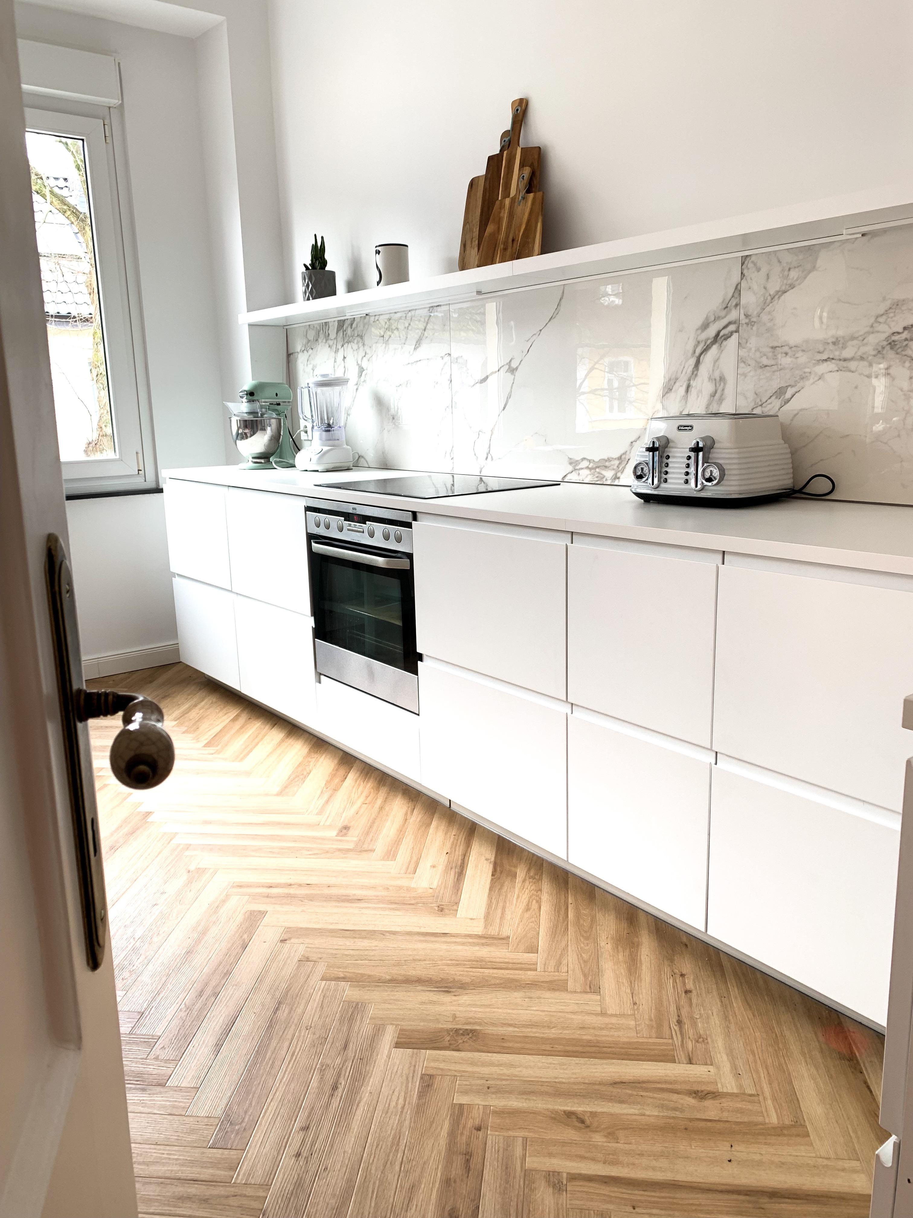 #marmor #küche #ikea #altbau #altbauliebe #dekoliebe #kücheninspo #blackandwhite #sanierung