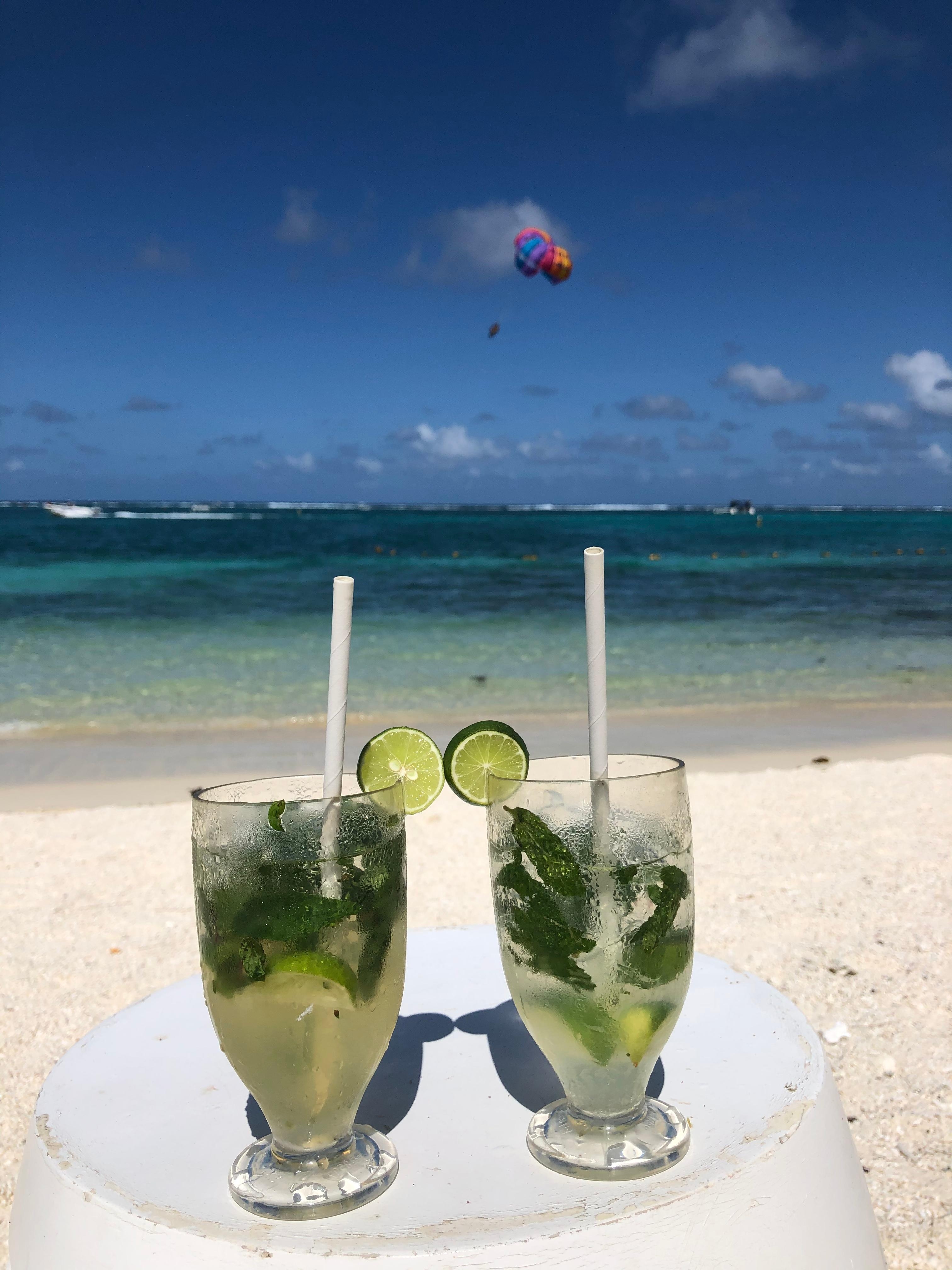 #mauritius #travel #paradise #beach #cocktails 