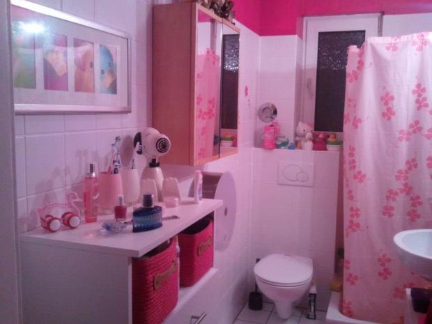 Mein Bad, ein Traum in Pink #homestory