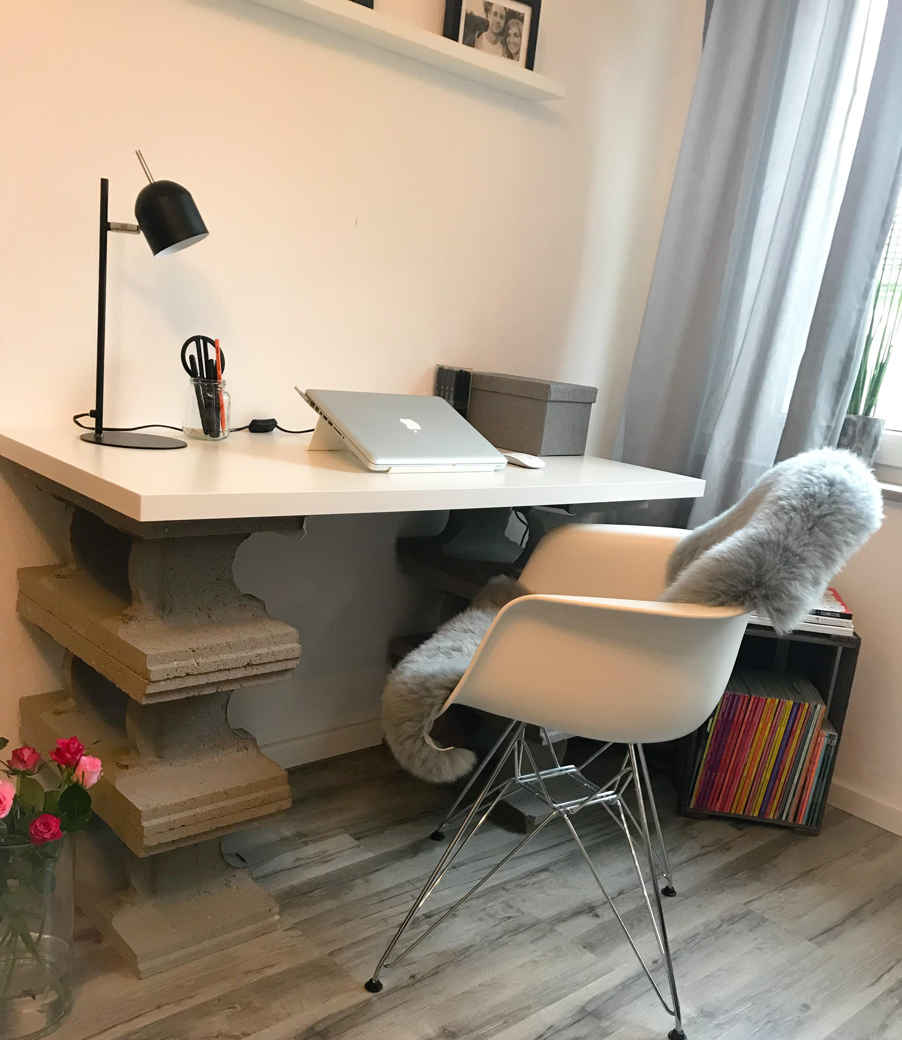 Mein Designklassiker #eameschair ❤️ Der Schreibtisch? - DIY ganz einfach!