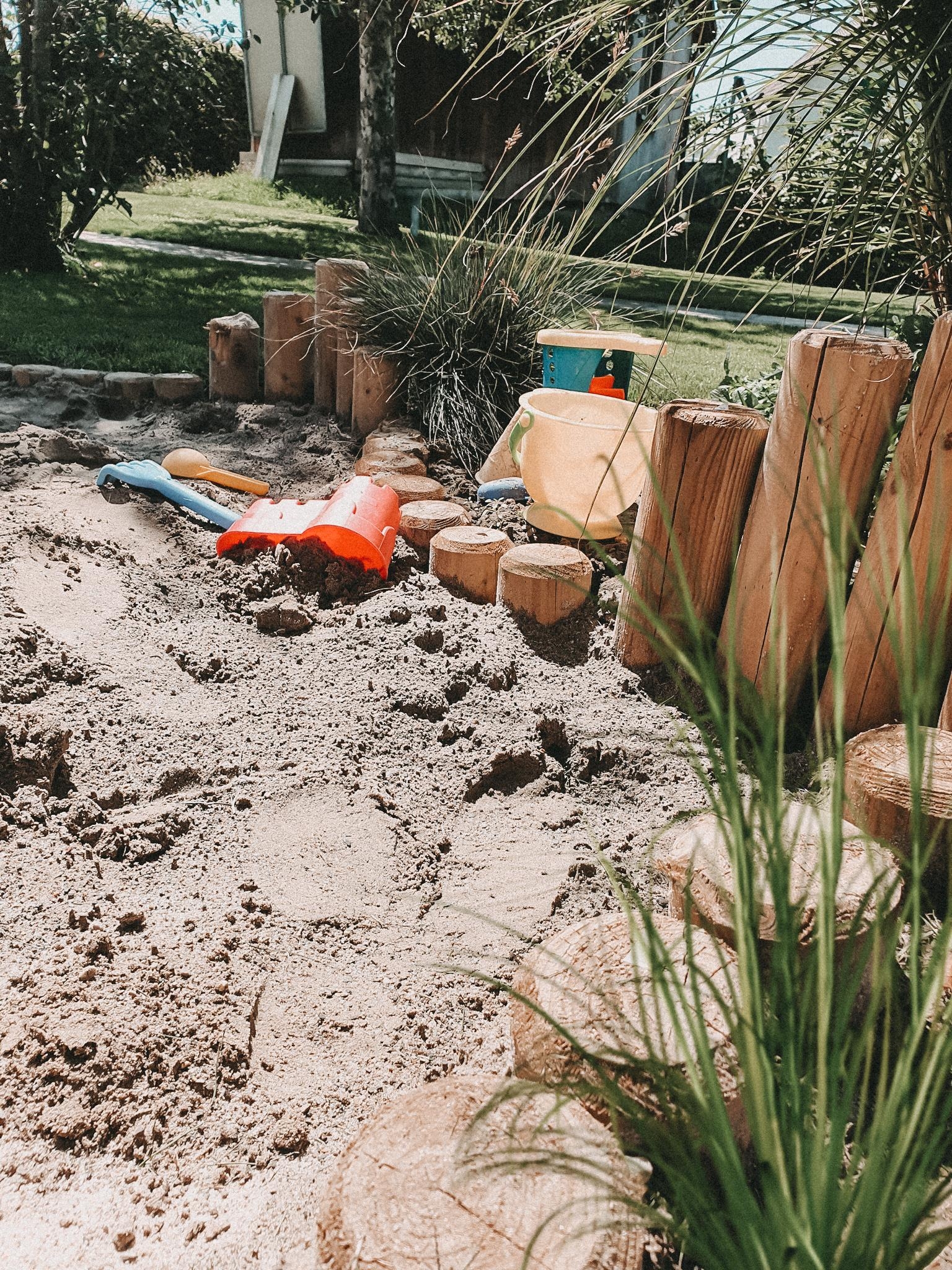 Mein DIY Sandkasten ist durch lange Wetterverzögerung endlich fertig ✌
#diy #outdoor #inspo