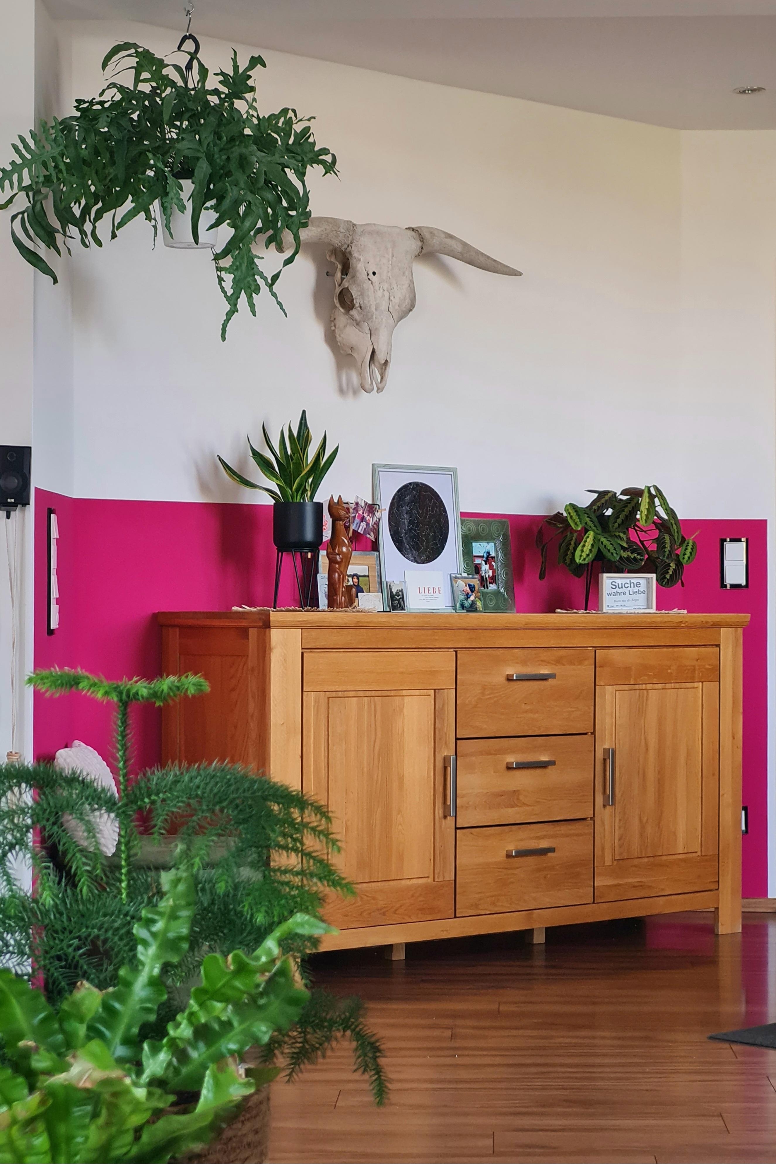 Mein farbenfrohes Esszimmer
#pink #Pflanzen #COUCHstyle #couchliebt #Esszimmer #Kommode 