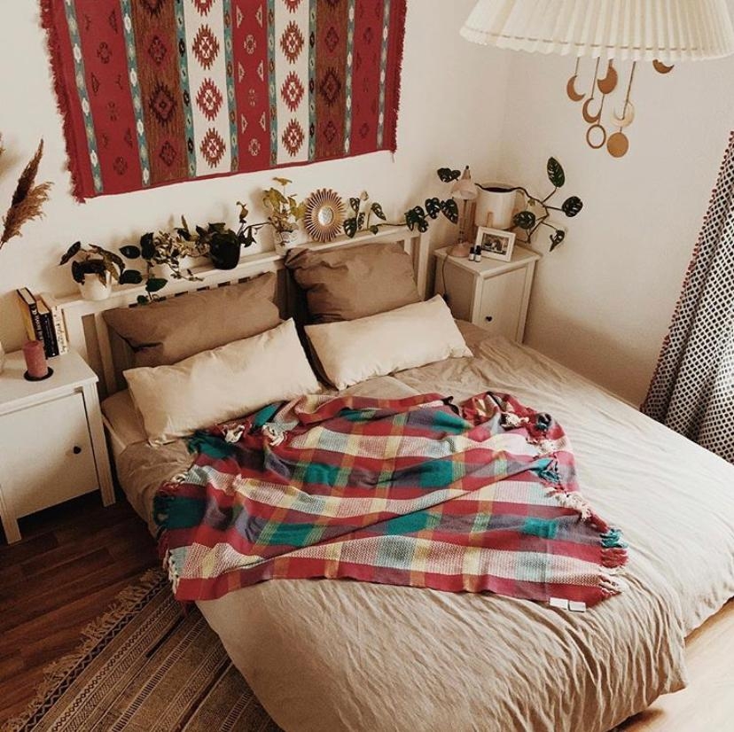 Mein liebster #teppich ist unser Wandteppich aus Griechenland ♥️
#livingchallenge #bedroom #schlafzimmer #wandteppich 