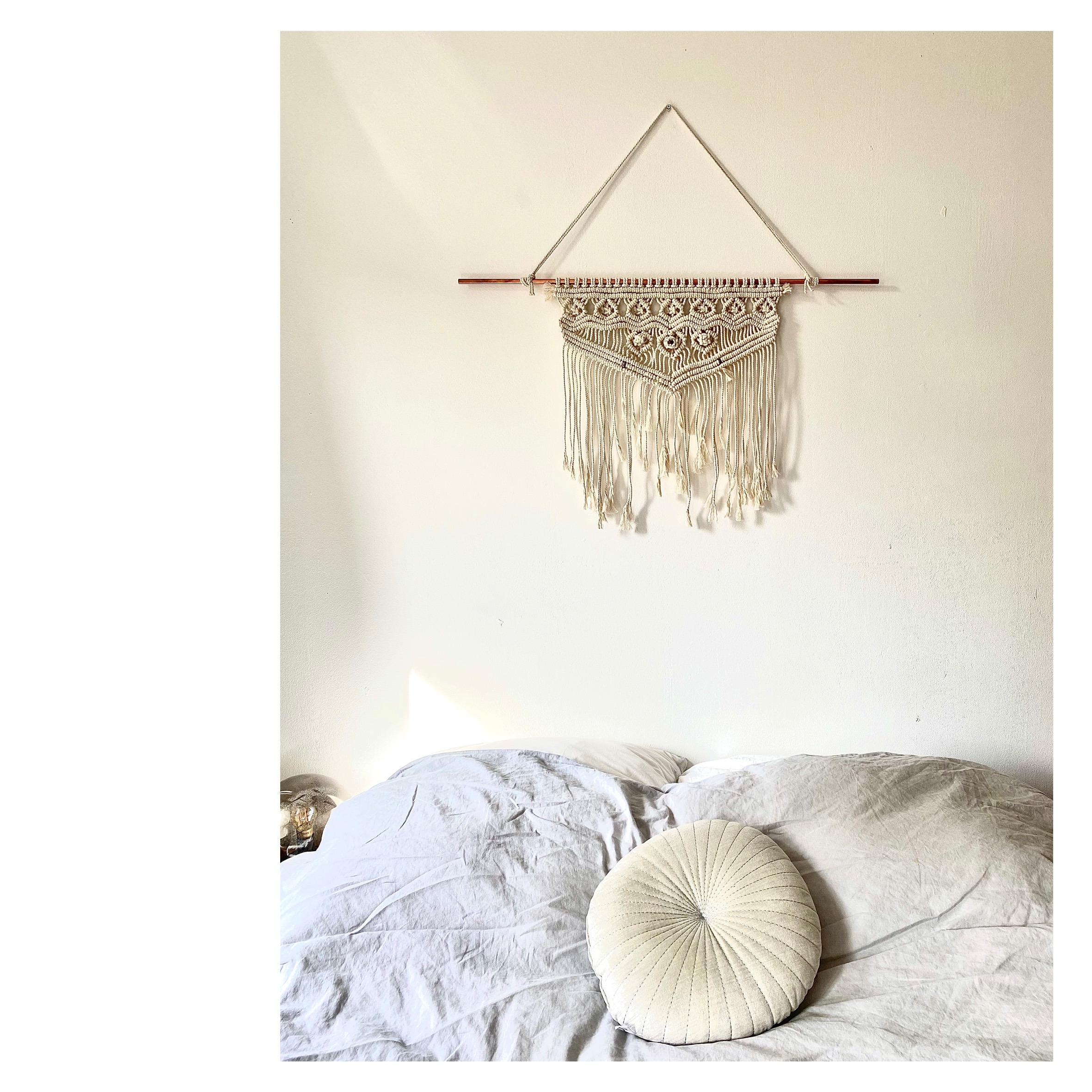 Mein selbstgemachter Makramee Wandbehang im Schlafzimmer ✨
#makramee #handmade #bedroom #schlafzimmer #couchstyle