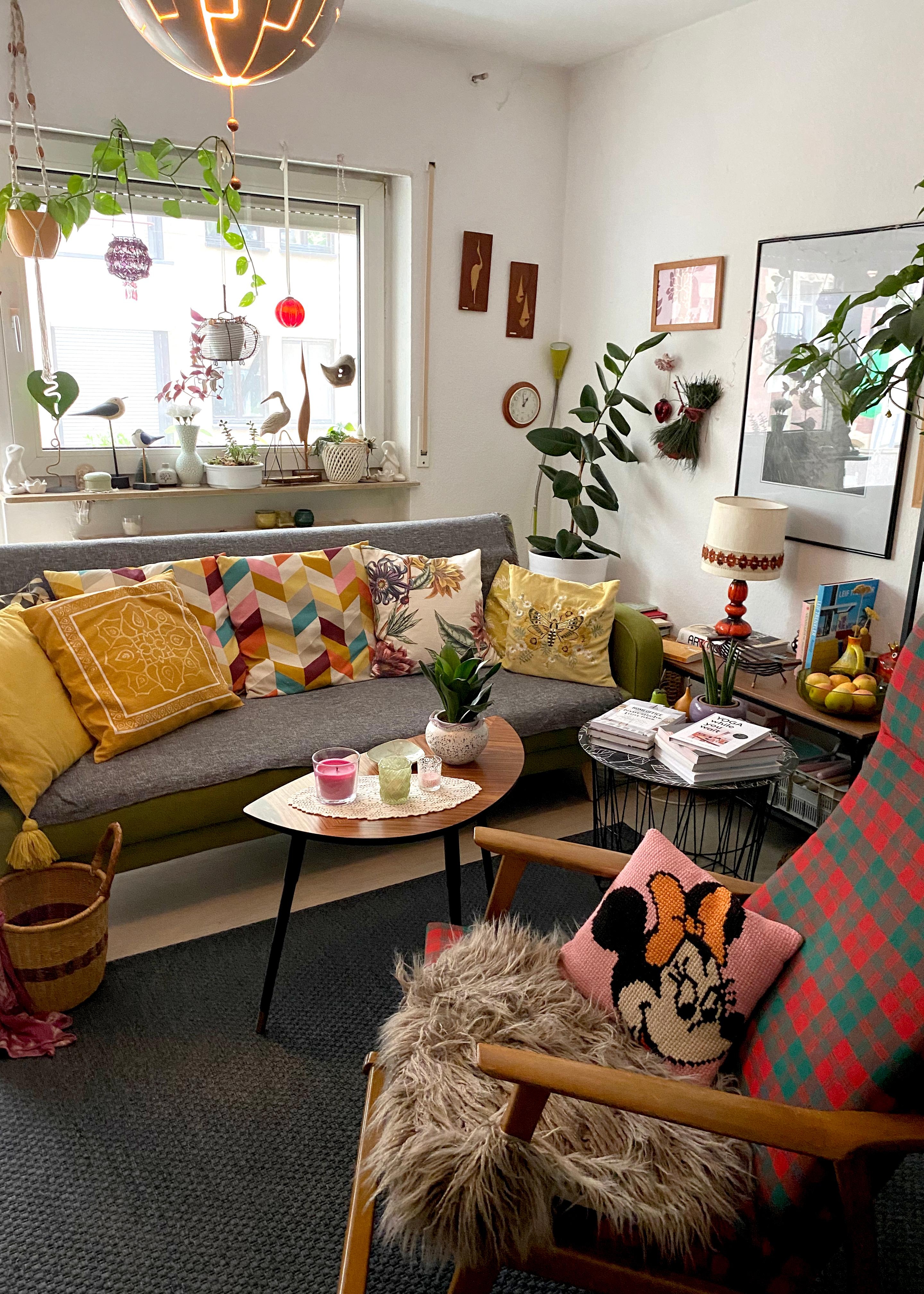 mein Wohnzimmer #bunt #skandinavisch #retro #couchliebt