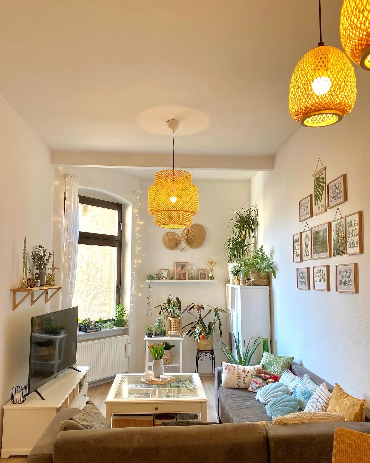 Mein #wohnzimmer 
#pflanzen #deko #einrichtung #zuhause #rattan #pflanzenliebe #dekoration #interior 