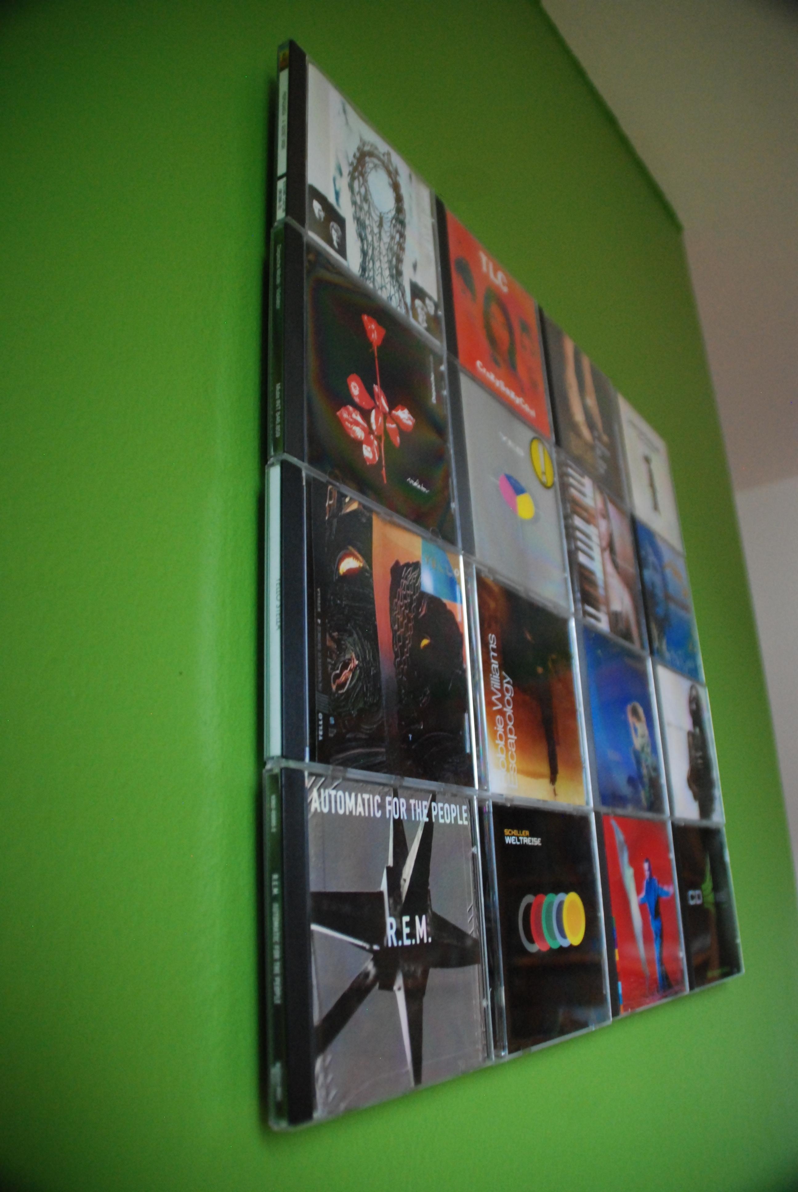 Meine CDs hängen als Bild an der Wand - wo versteckst du deine??
#Aufbewahrung #deko #regalwand #regale #wandregal