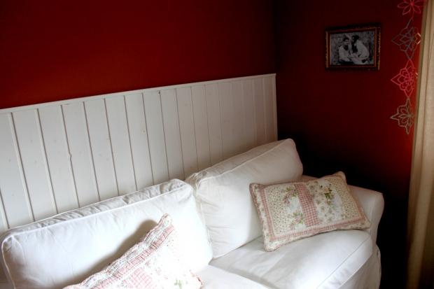 Meine geliebte Schlafcouch von Ikea mit den wunderschönen Kissen der Marke Clayre&Eef #homestory