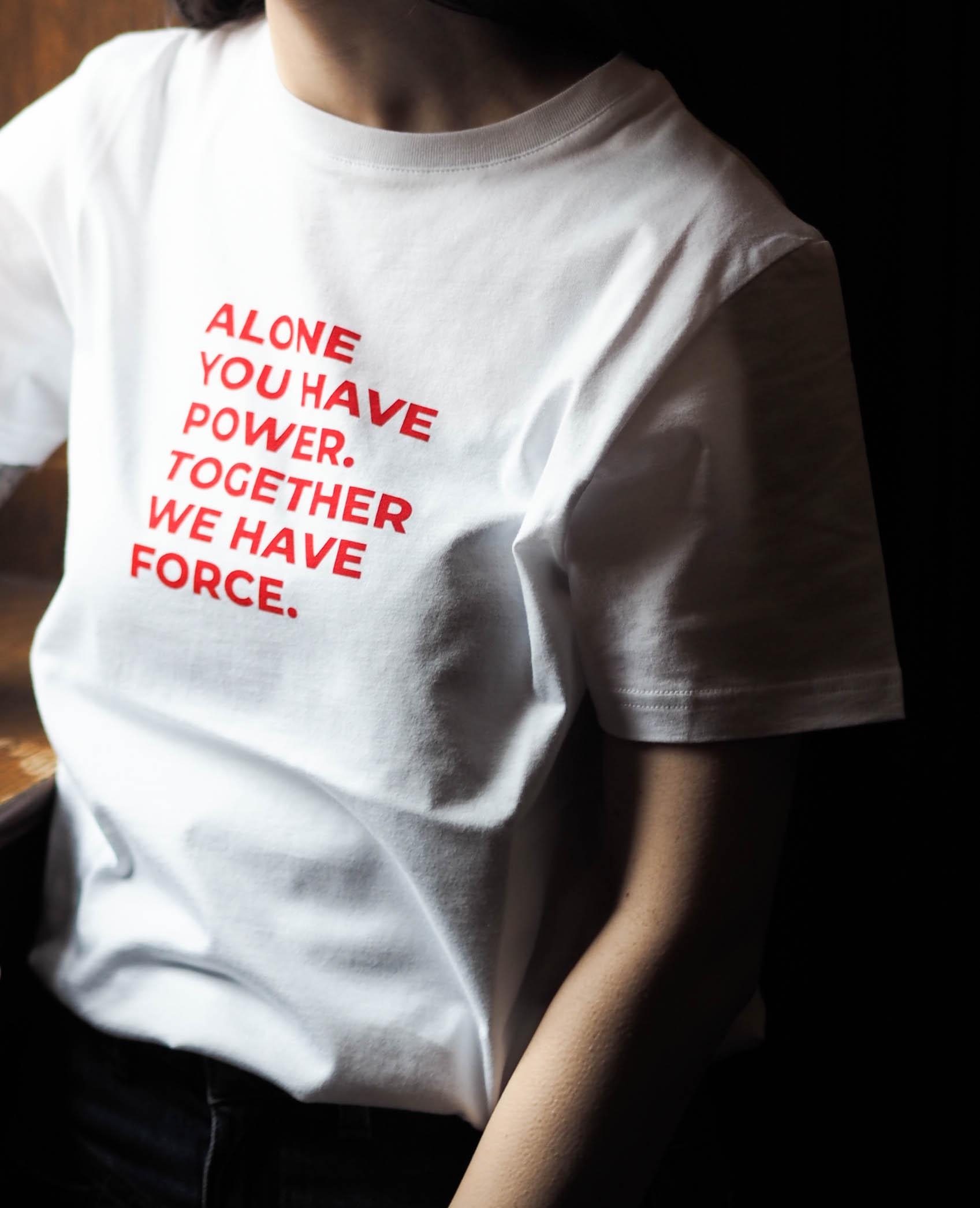 Message in a T-Shirt: Edition F spendet einen Teil des Erlöses dieser Shirts an ArbeiterKind.de #weltfrauentag 