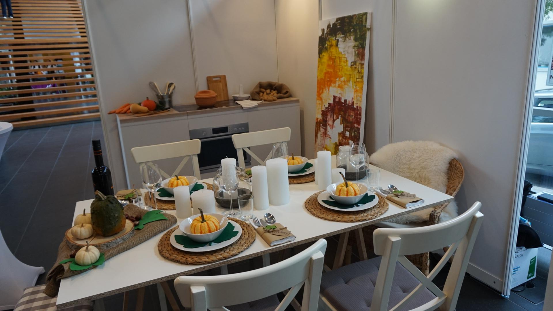 Messestand #küche #essplatz ©Home Staging Nadine Fischer