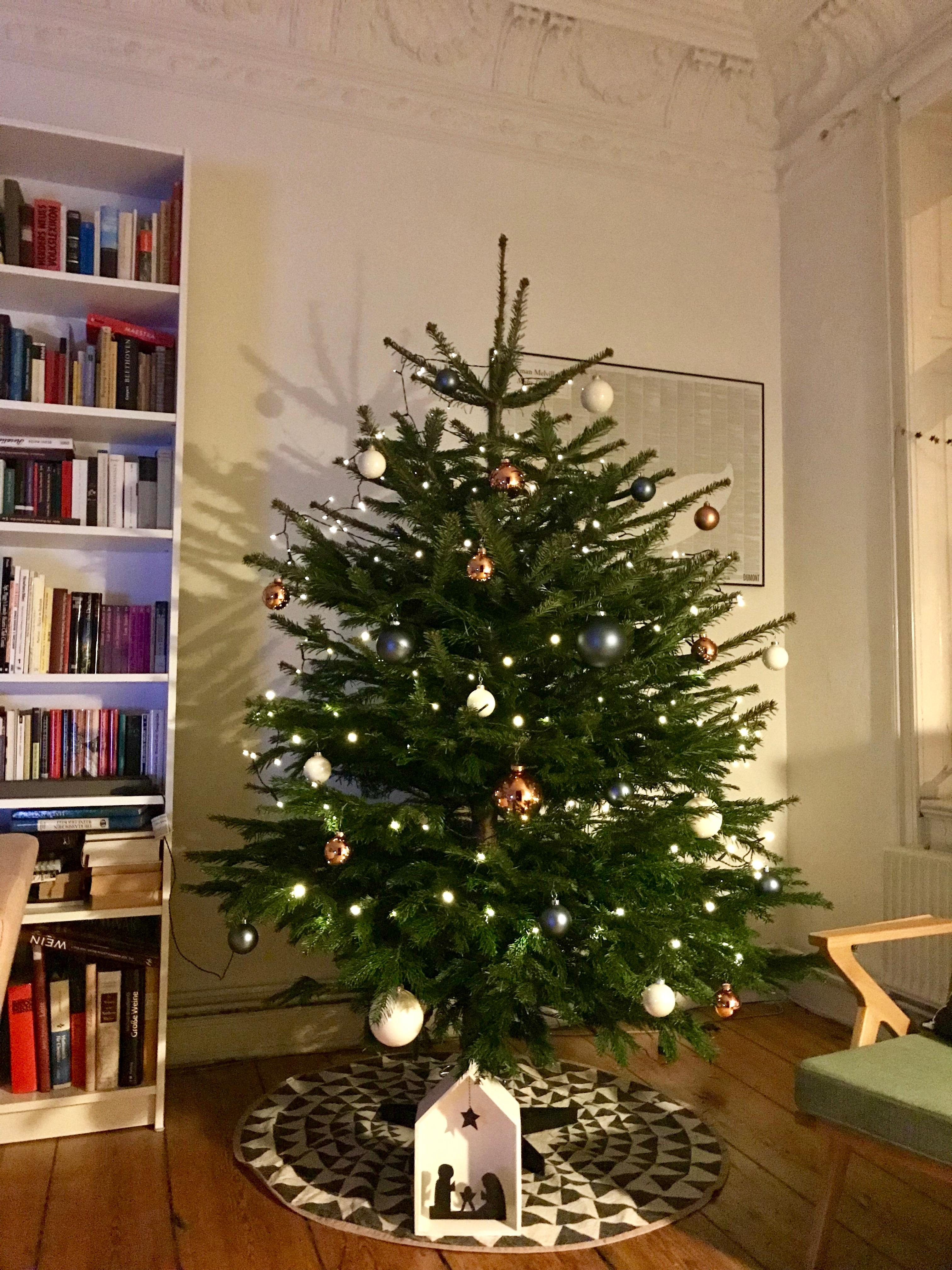 Minimalist is my second name when it comes to christmas trees #weihnachtsbaum #minimalistisch #skandi #diy #fermliving
