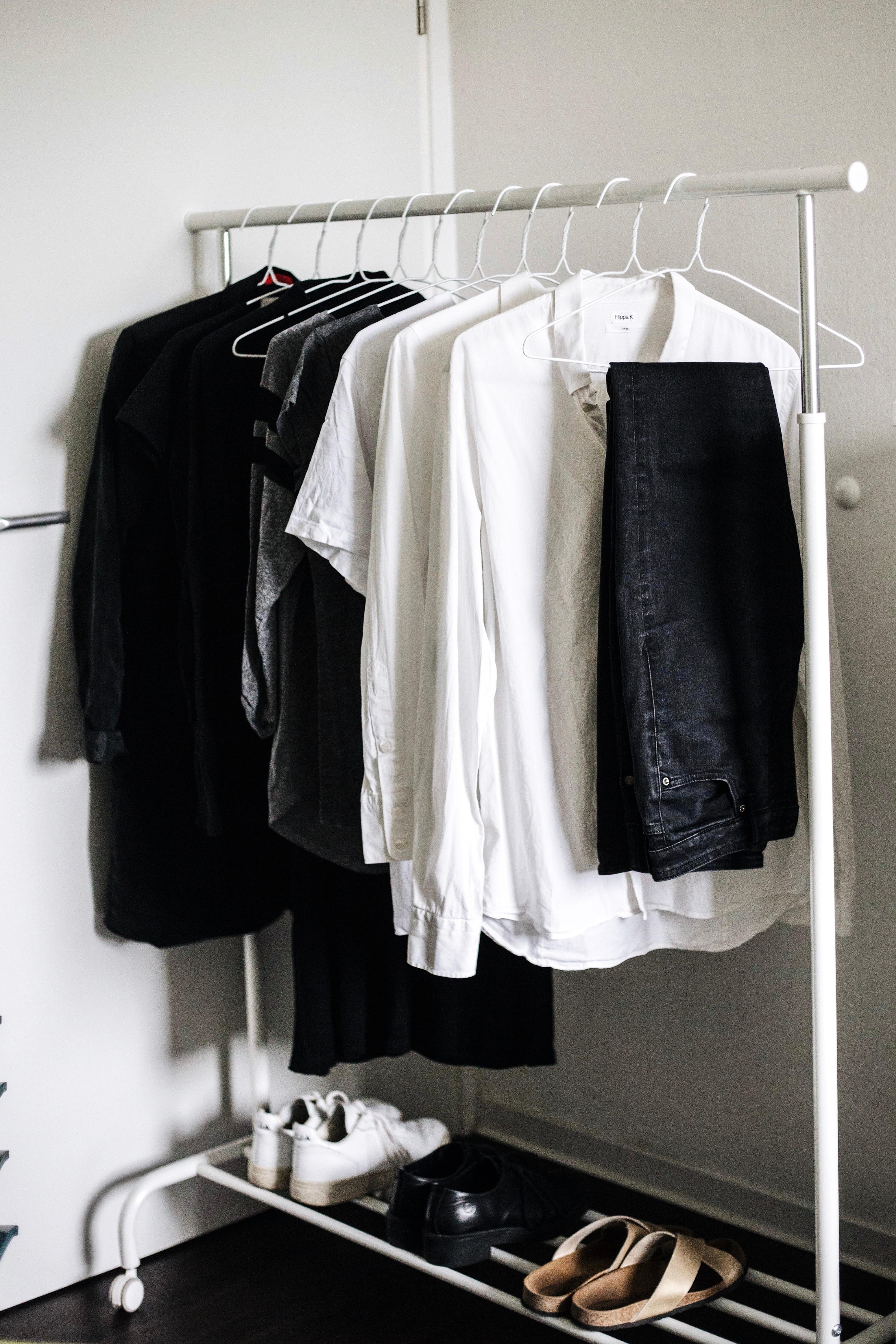 Minimalist Wardrobe. 
#minimal #minimalist #capsulewardrobe