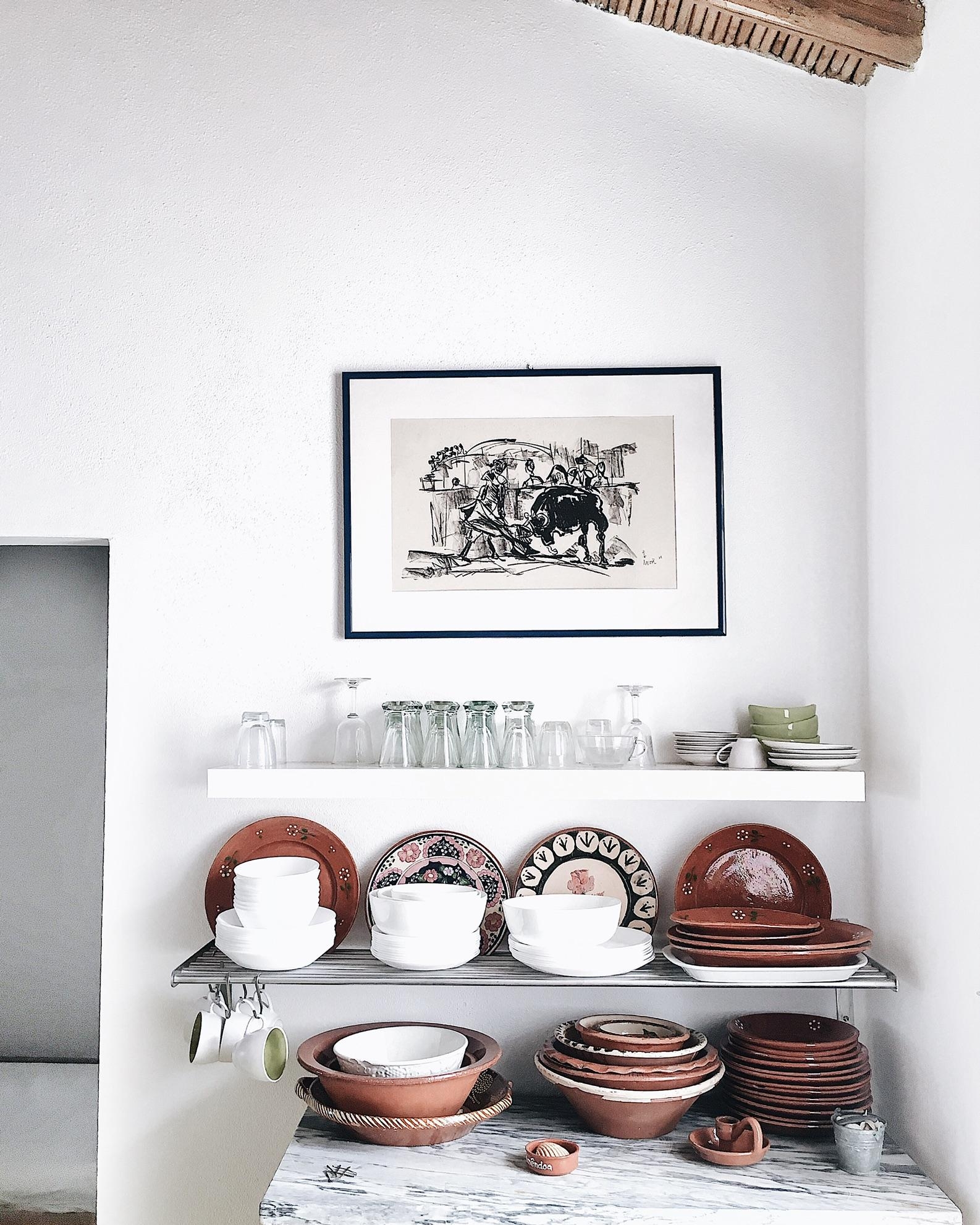 Minimalistic portugese home. Feel the calmness. #interior #kitchen #minimalistic #clean #rustic