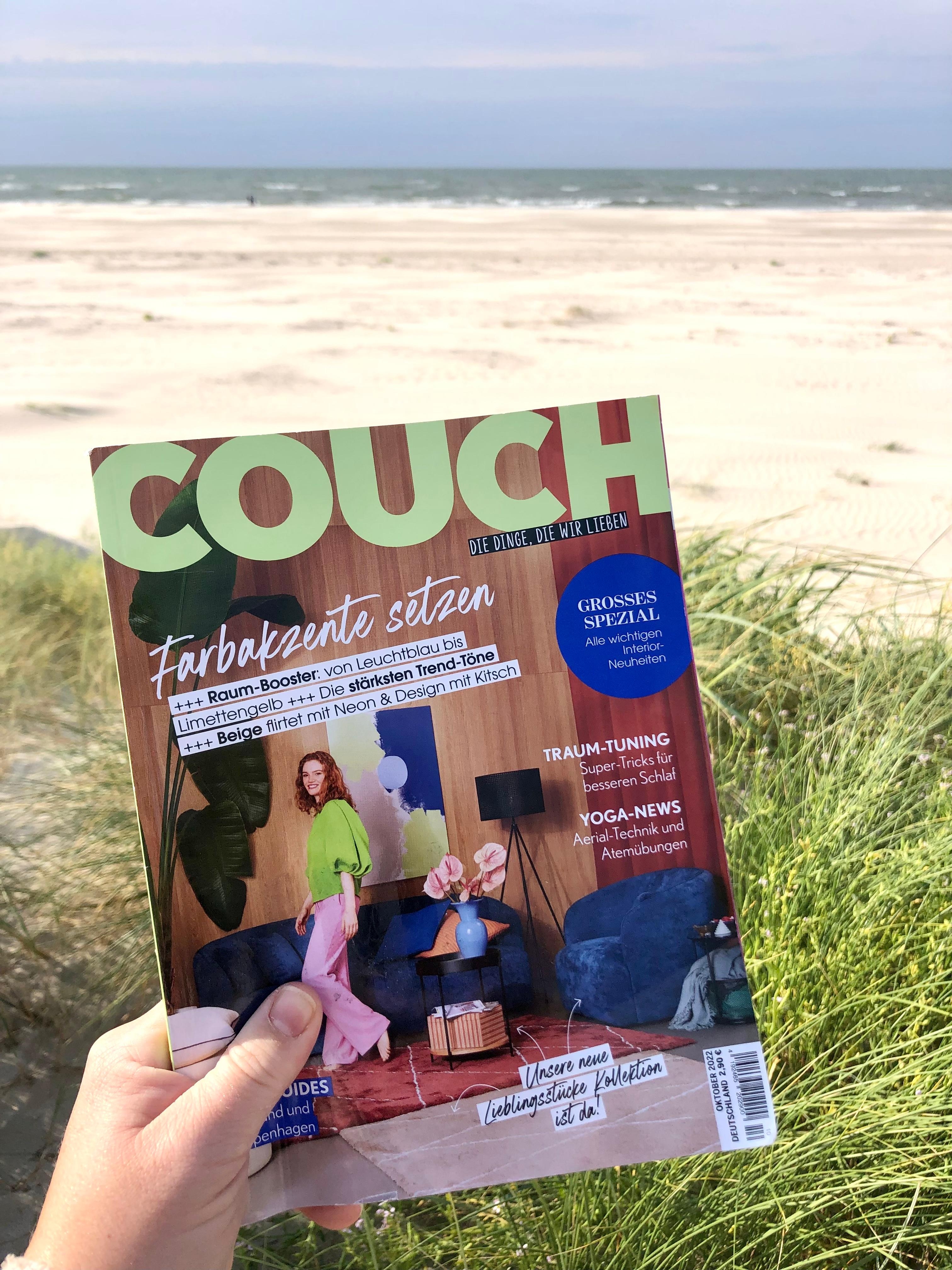 Mit COUCH im Urlaub 🥰 #urlaub #dänemark #couchstyle #couchmagazin #strand #meer