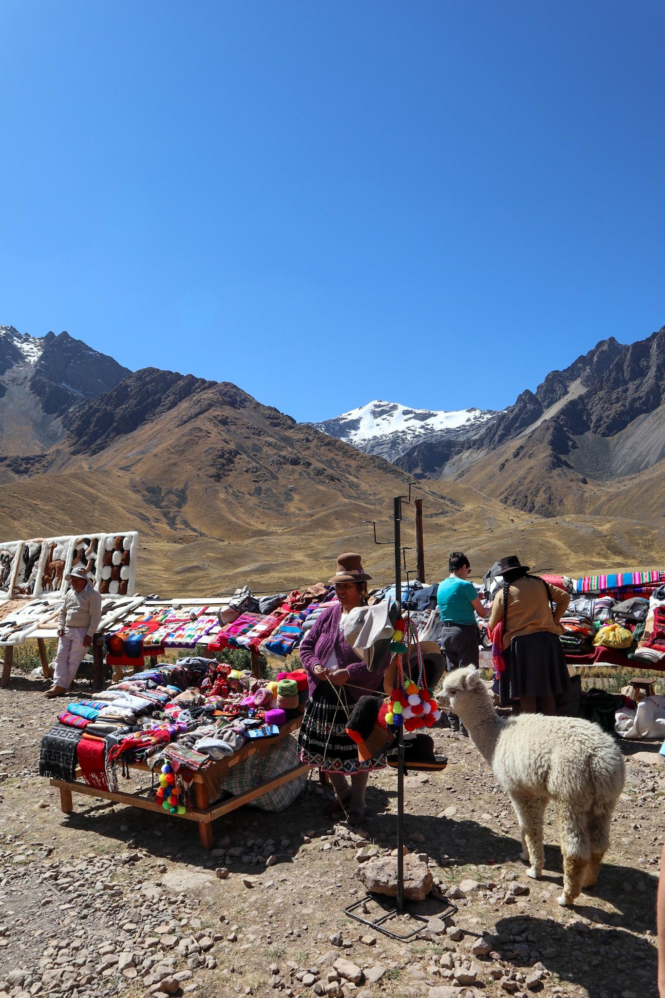 Mitbringsel shoppen auf fast 4000 m Höhe 😅⛰️ #peru #vacay 