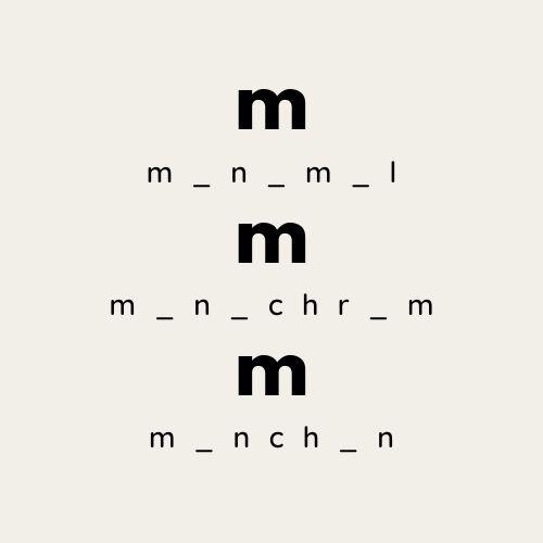 mnml_mnchrm_mnchn