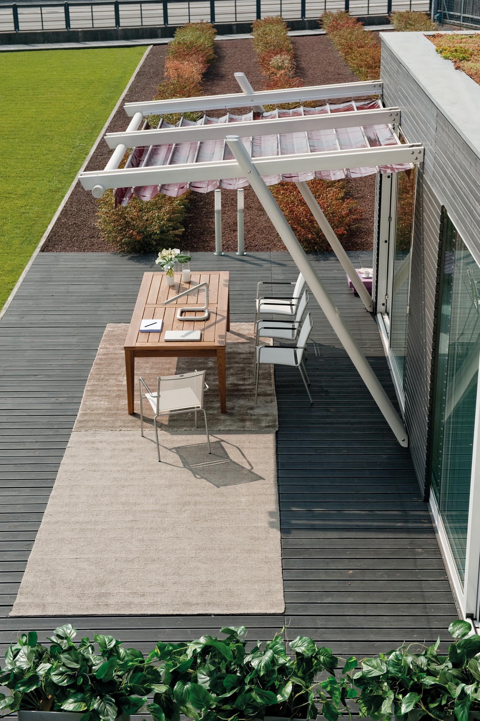 Moderne Markise für die Terrasse #terrasse #terrassengestaltung ©Pircher