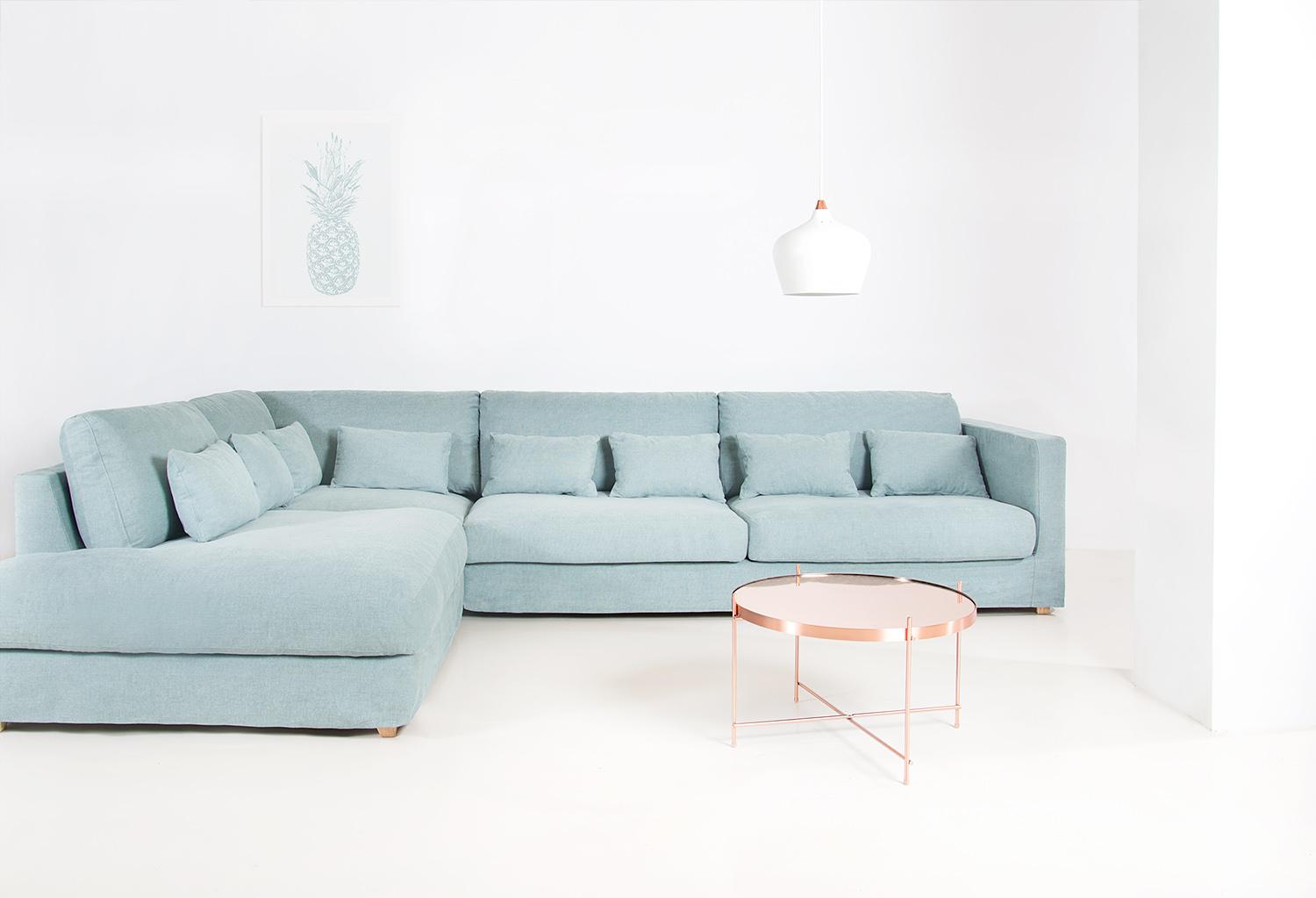 Modernes Designer-Sofa "Brøgger" #sofa #minimalistisch #skandinavischesdesign ©Von Wilmowsky