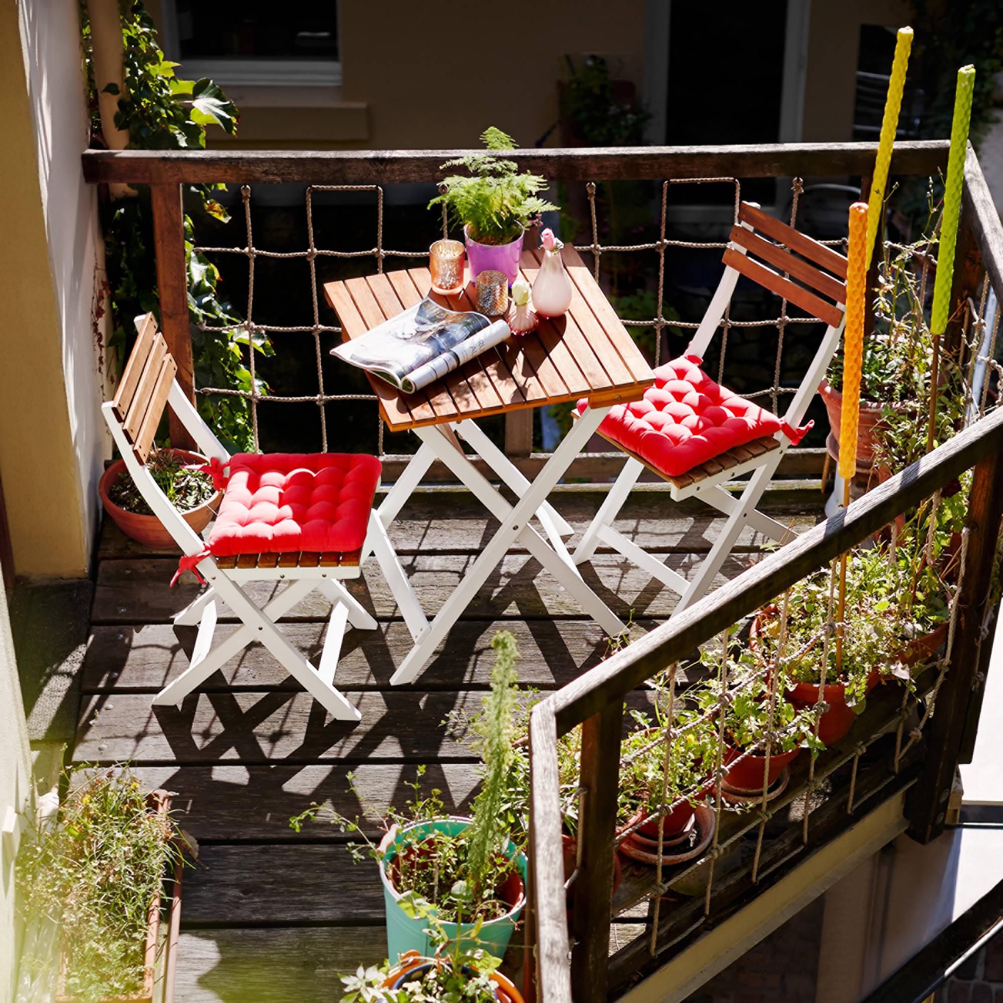 Möbel für kleine Balkone von Butlers #balkonmöbel ©Butlers
