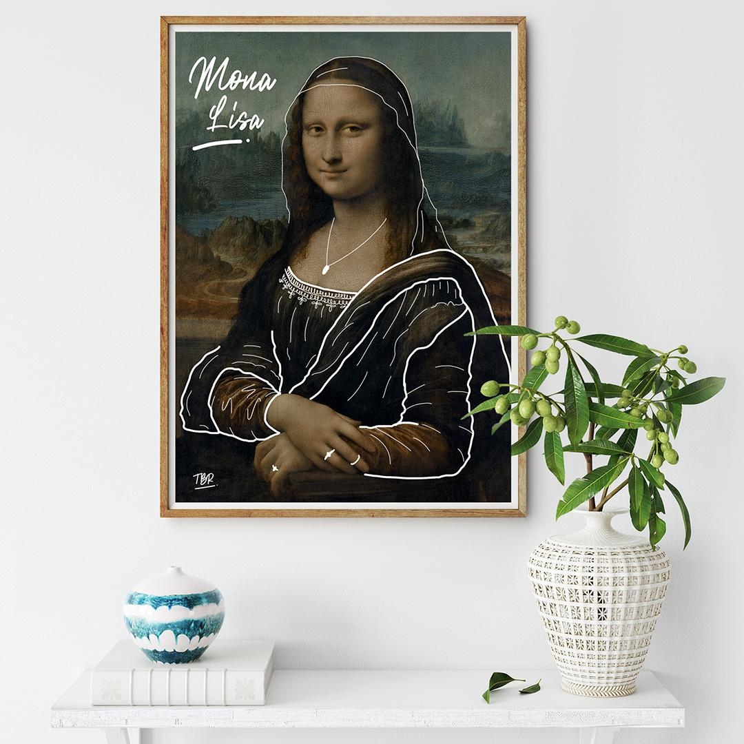 "Mona Lisa – Skizze" als gerahmtes #Poster mit Rahmen 💃🏻

#classicart #gerahmteposter #wandbilder #posterlounge