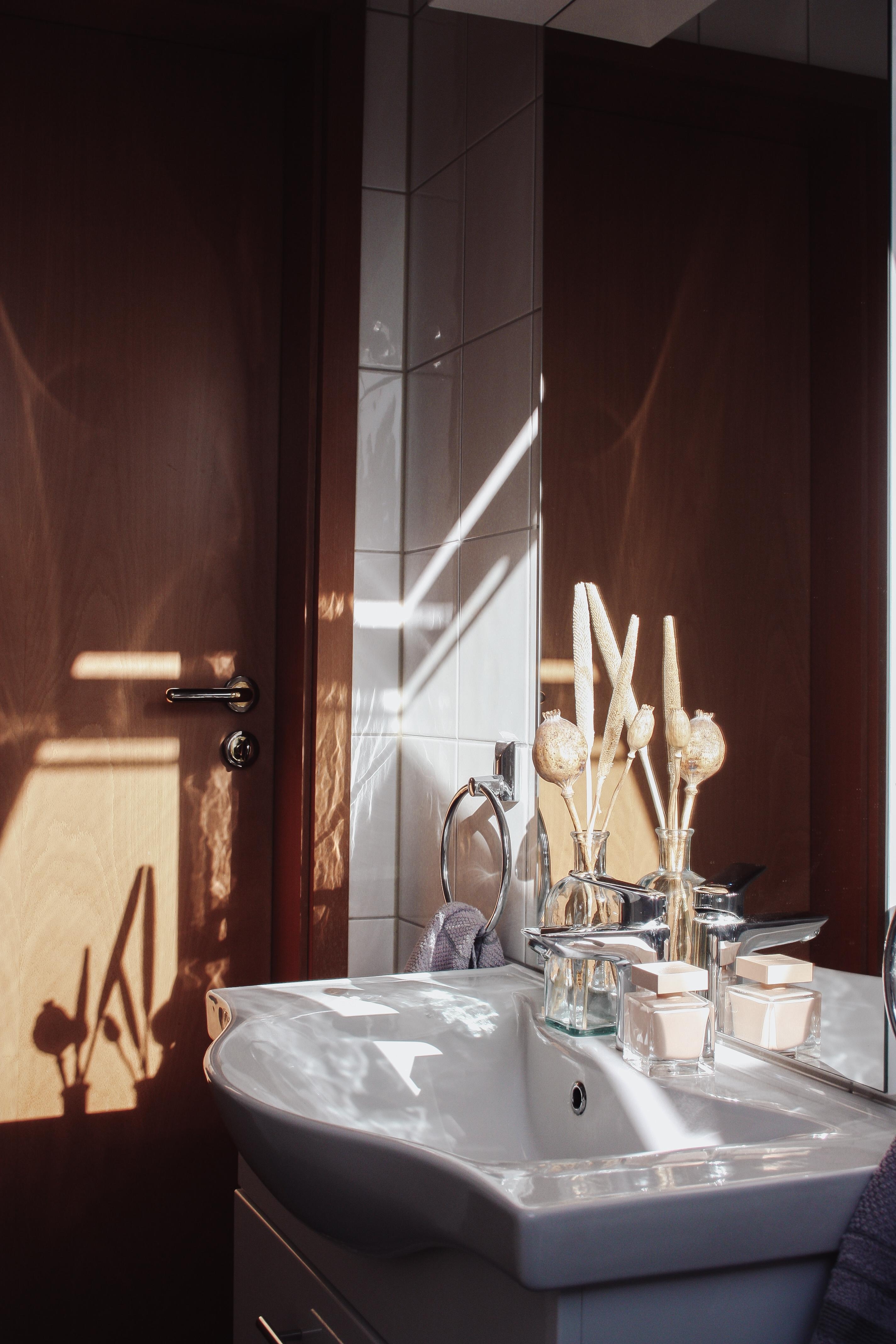 Morgensonne im Badezimmer. ☀️
#livingchallenge #badezimmer 
