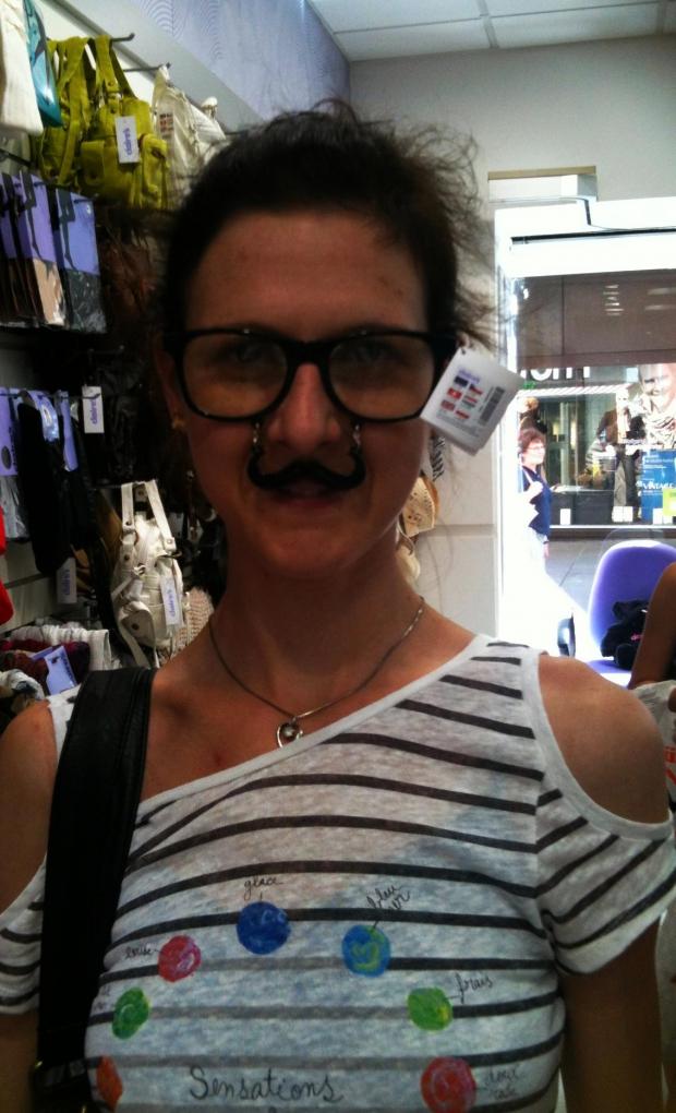 Mrs. Mustache! ^^