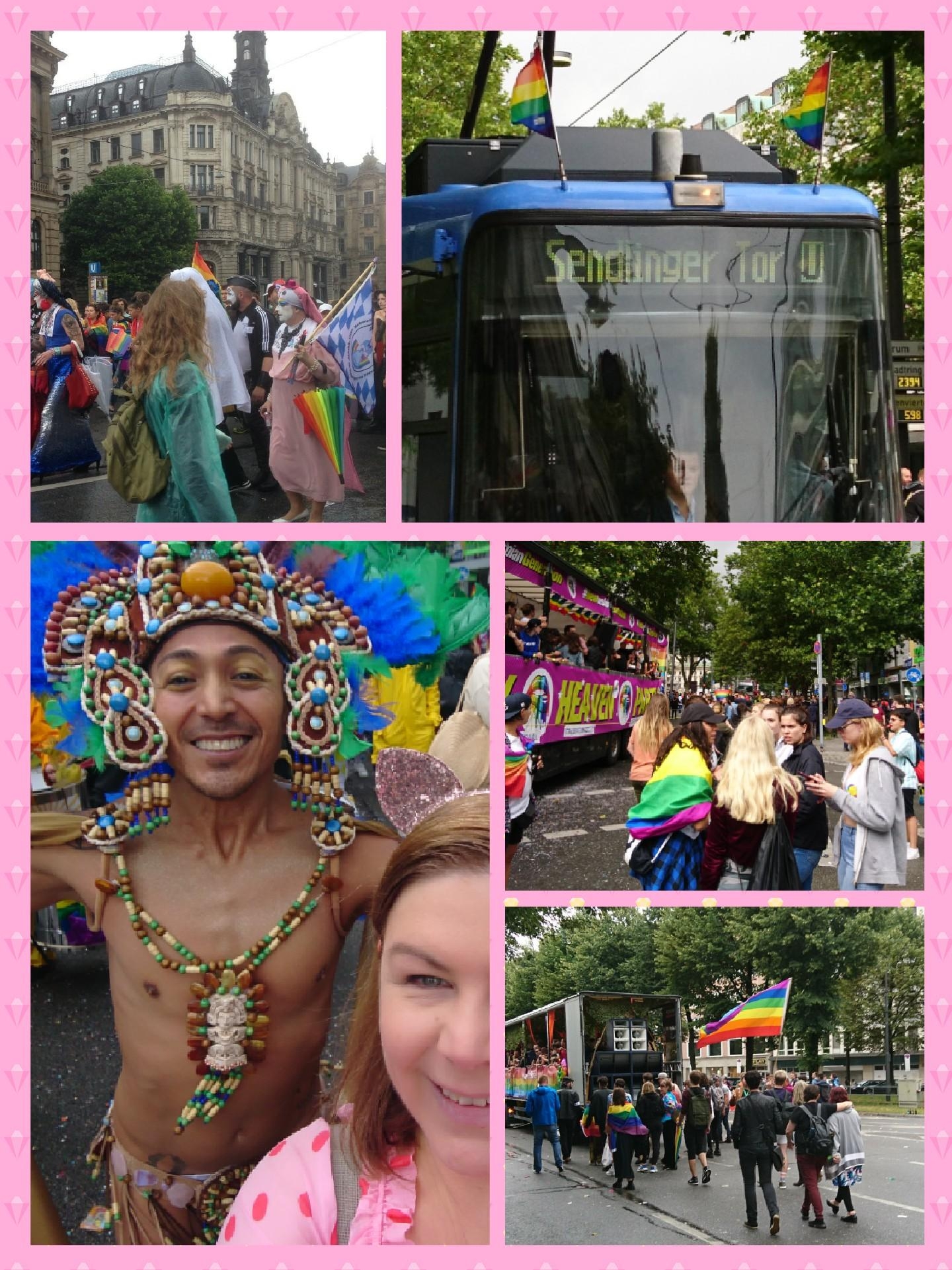#München ist bunt 🌈

#CSD #pride #Parade
