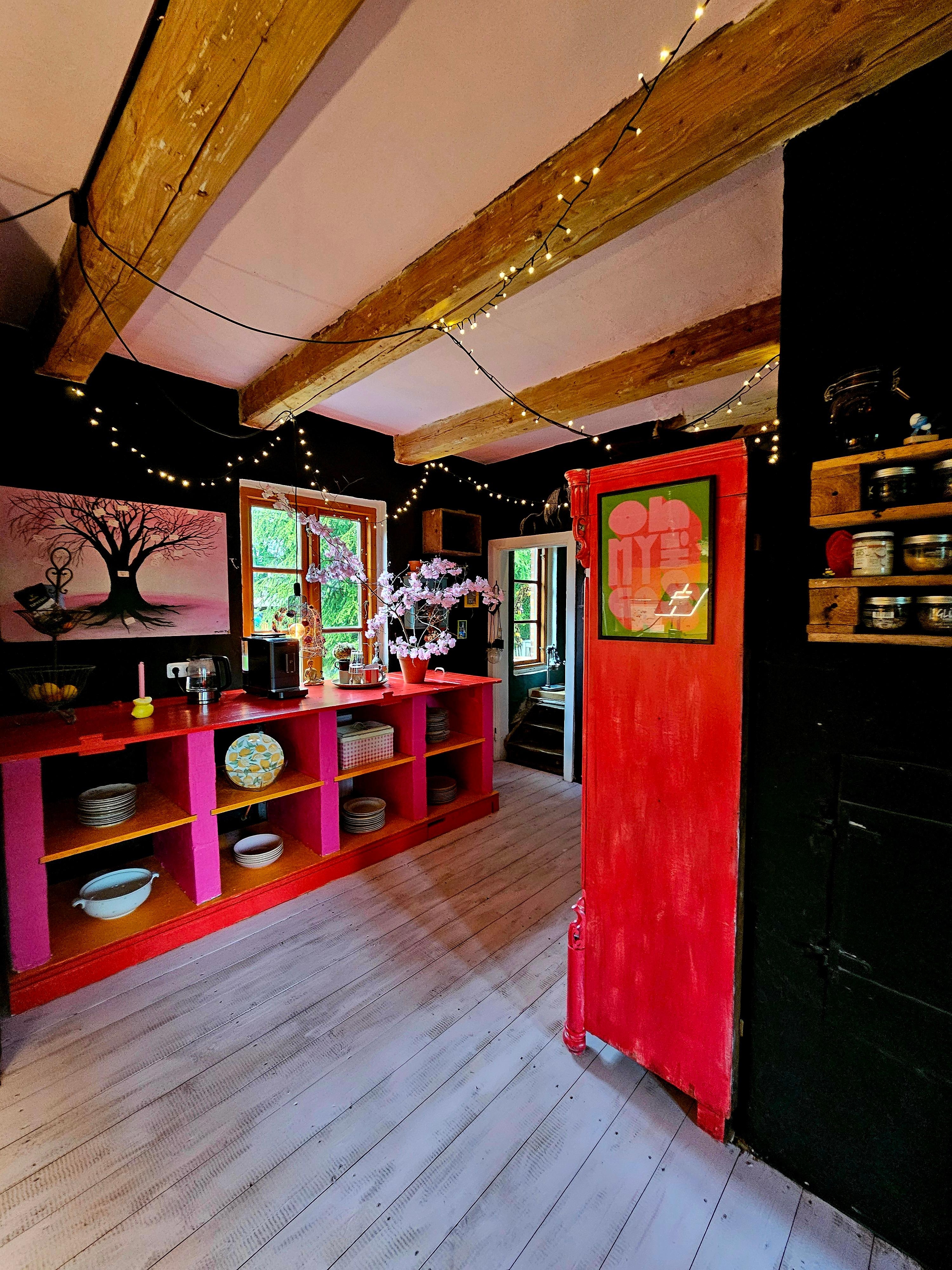 Mut zur Farbe #solebeich#mutzurfarbe #Inneneinrichtung #kitchen#krass#dopamine #Whimsical 