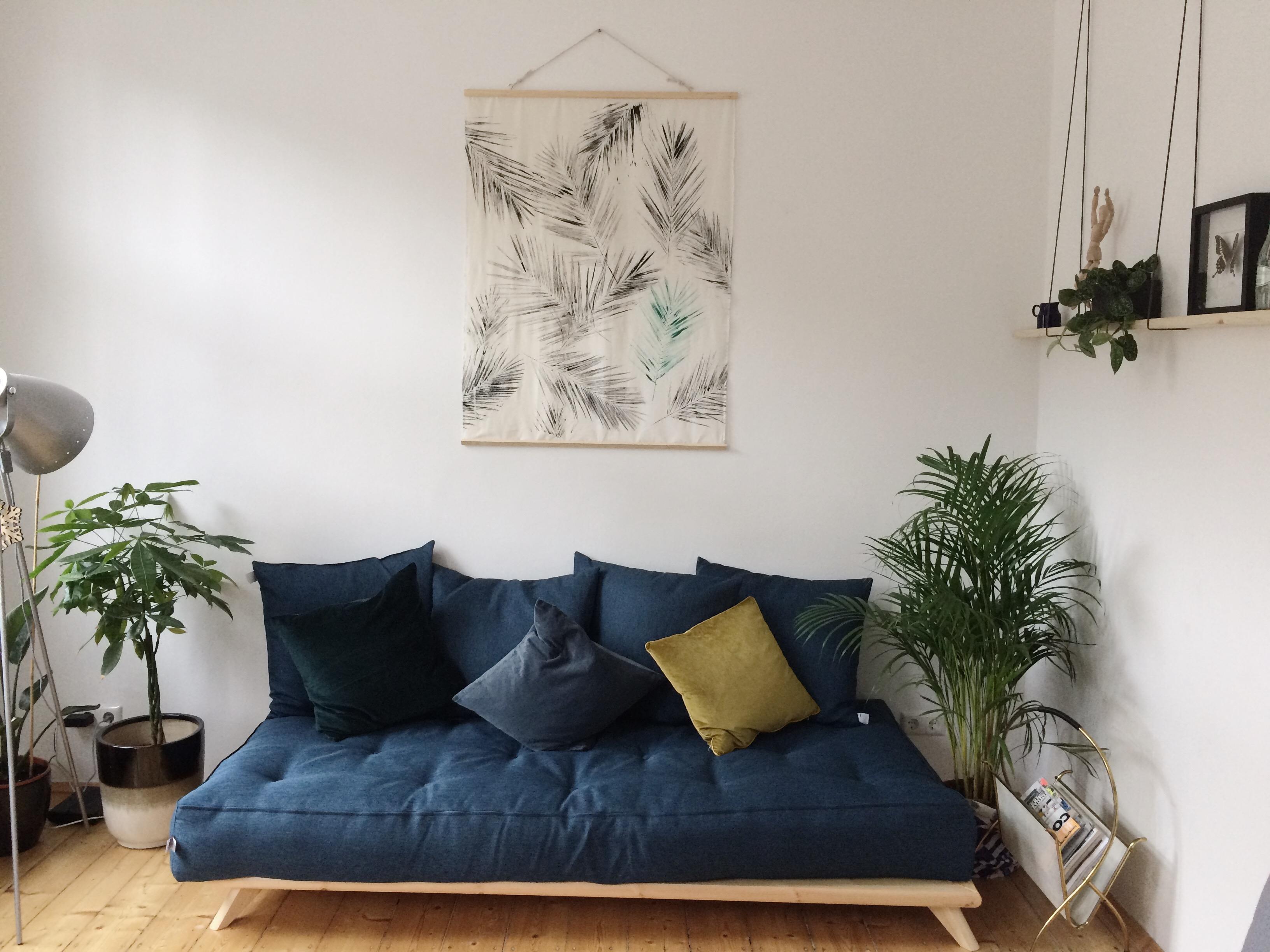 #myurbanjungle#blaucouch#couchstyle#vondirinspiriert