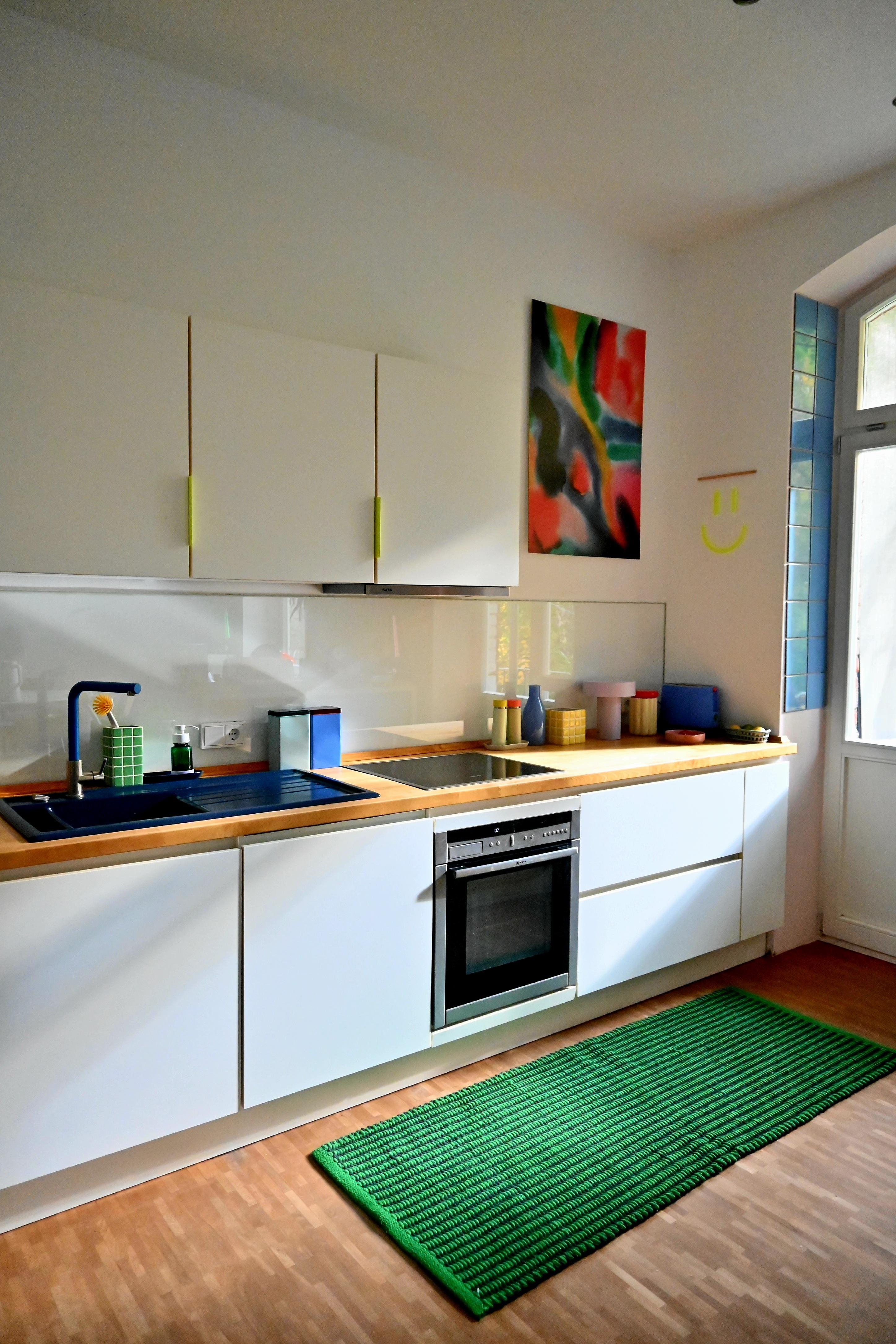 N e w L o o k 
#blau #spüle #colorful #kitchen