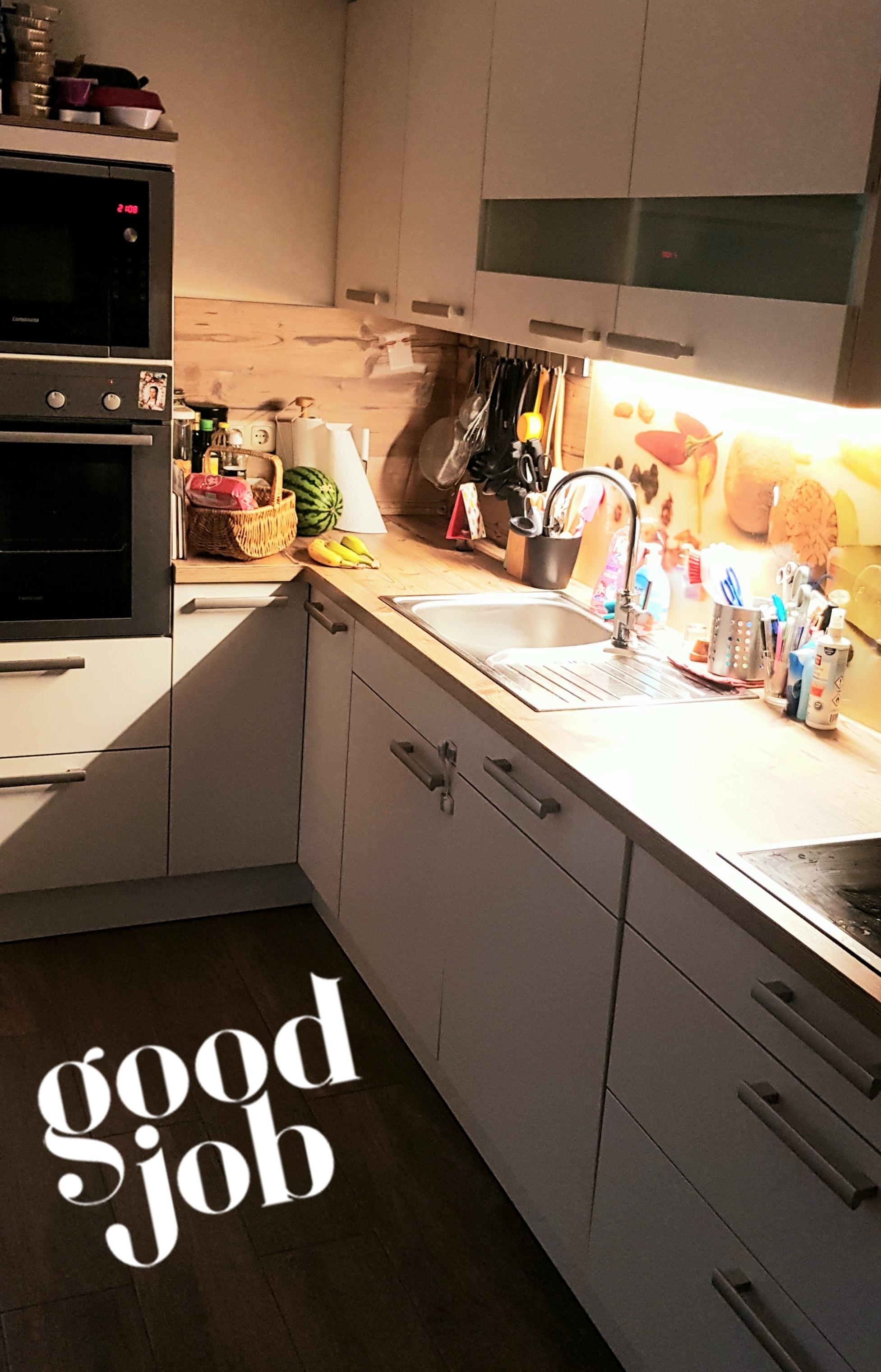 Nach langer Prüfungsphase endlich wieder eine aufgeräumte und sichtbare Küche #kitchen #sauber #zuhause #küche 