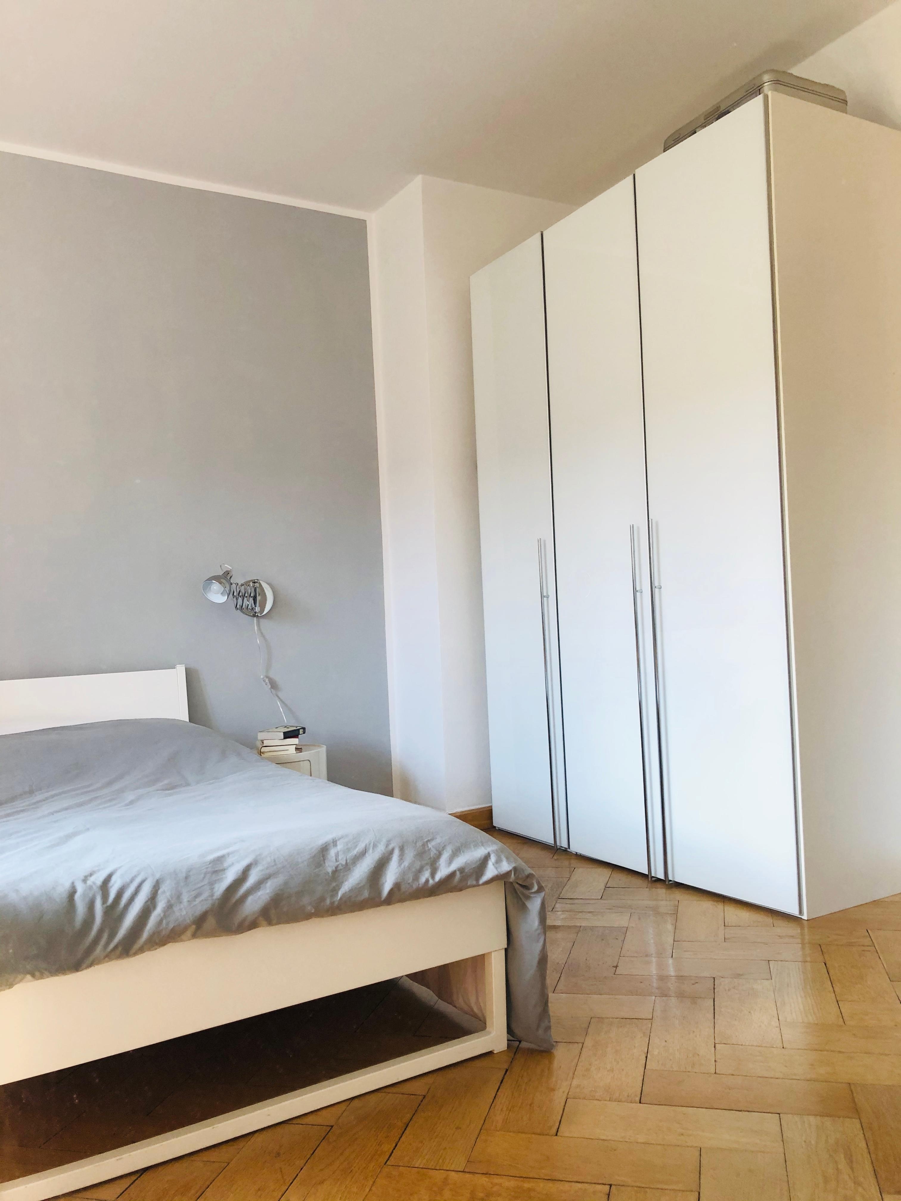 Neue Farbe ... grau ist beautiful!
#schlafzimmer #minimalistisch #plain #altbau #simple