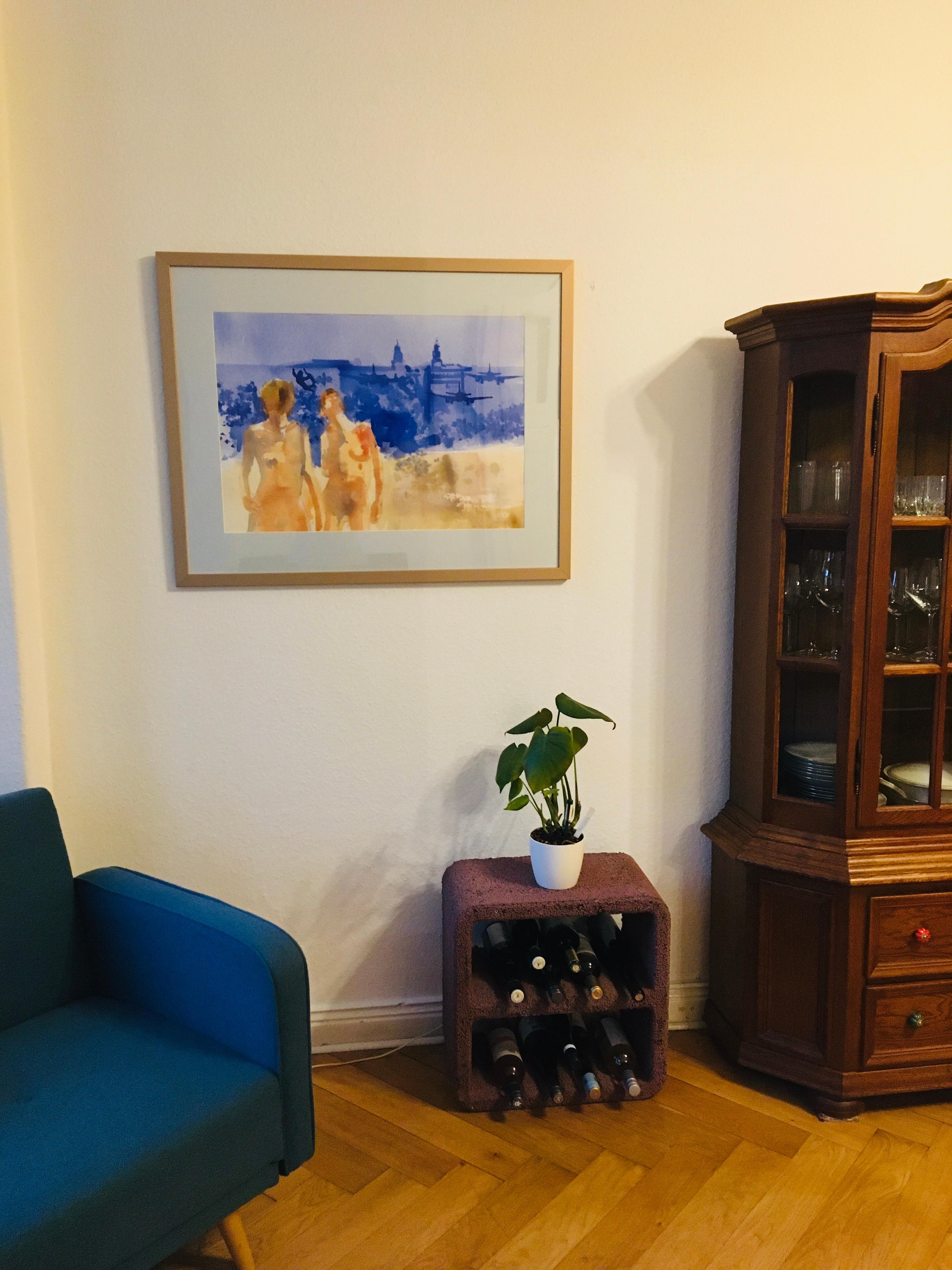 Neue Kunst im Wohnzimmer 🧡
#living #wohnzimmer #kunst #gemälde