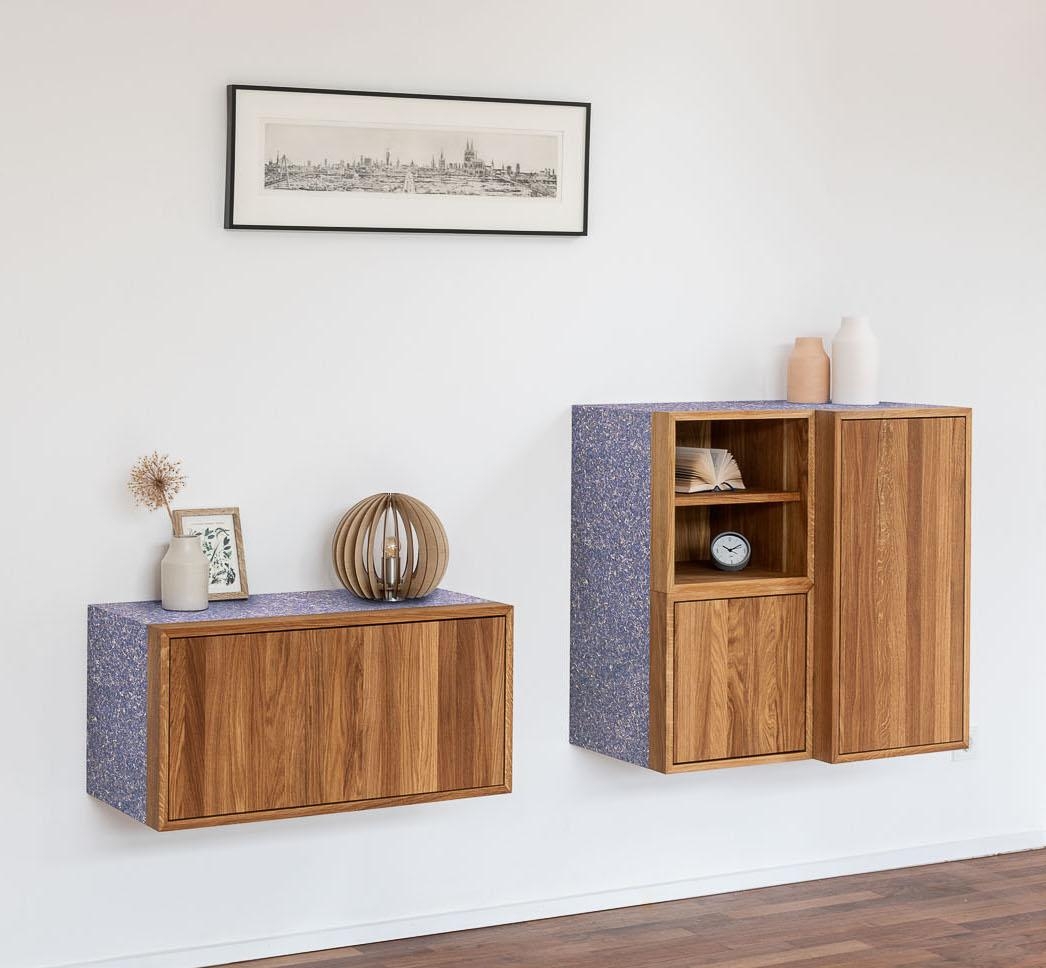 New livingroom: Sideboards für die Wand aus Eiche und Kornblumen.
#bauhaus #massivholz #nachhaltigemöbel