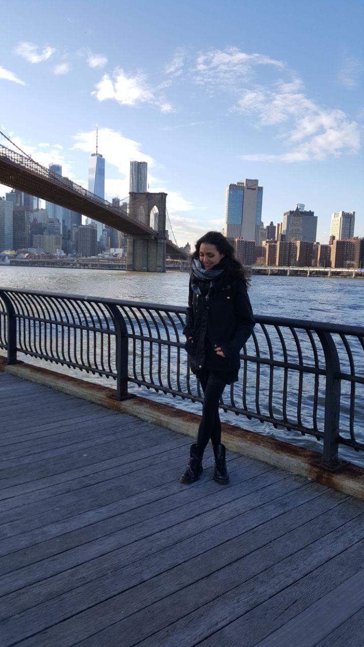 New York ist einfach ein Traum 🖤🌸 #lieblingsstadt #traum #brooklyn #newyork #outfit #skyline #fashion #streetstyle #view