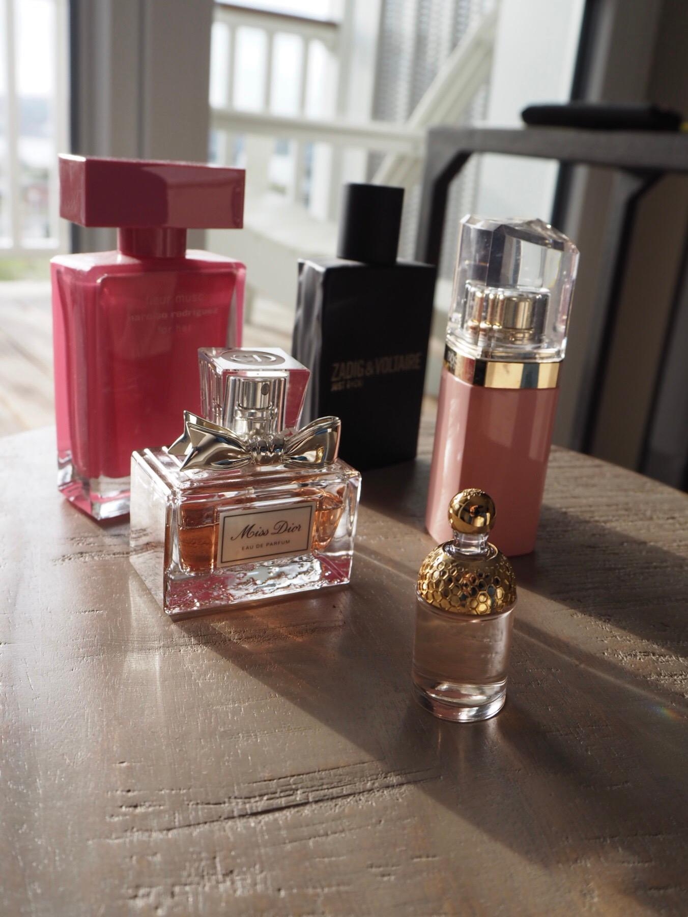 Noch ein paar #details für euch 💕. #parfum #beautychallenge #dior #hugoboss #guerlain #narcisorodrigez #zadigvoltaire
