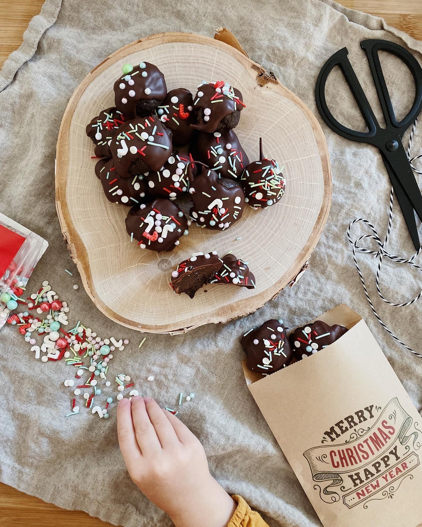 Nutella-Oreo-Truffles #geschenkeausderküche #selbstgemacht #backenmitkindern