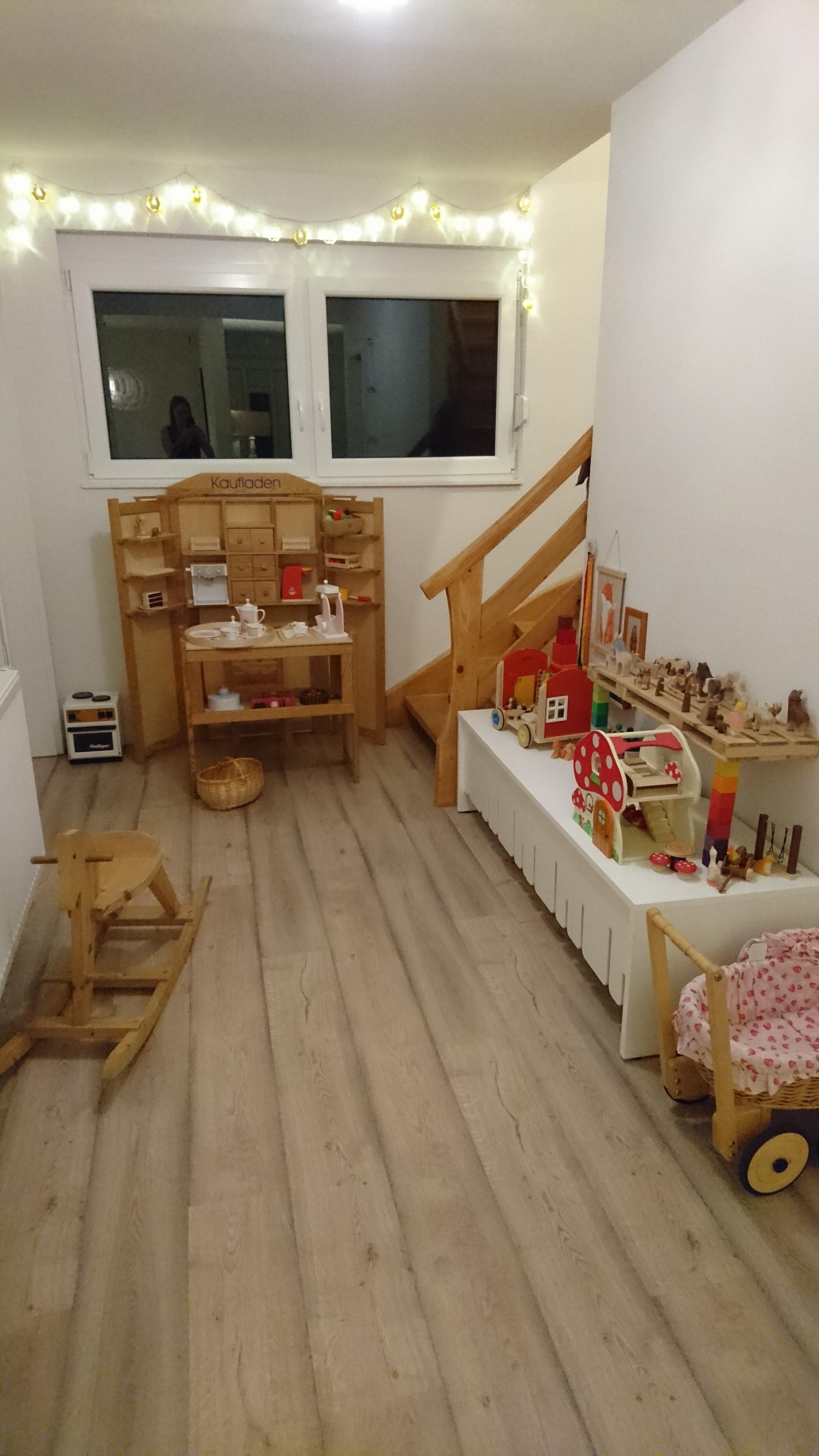 Offener Durchgangsbereich neben Wohnzimmer maximal genutzt # Kindheitstraum # Kinderzimmer 