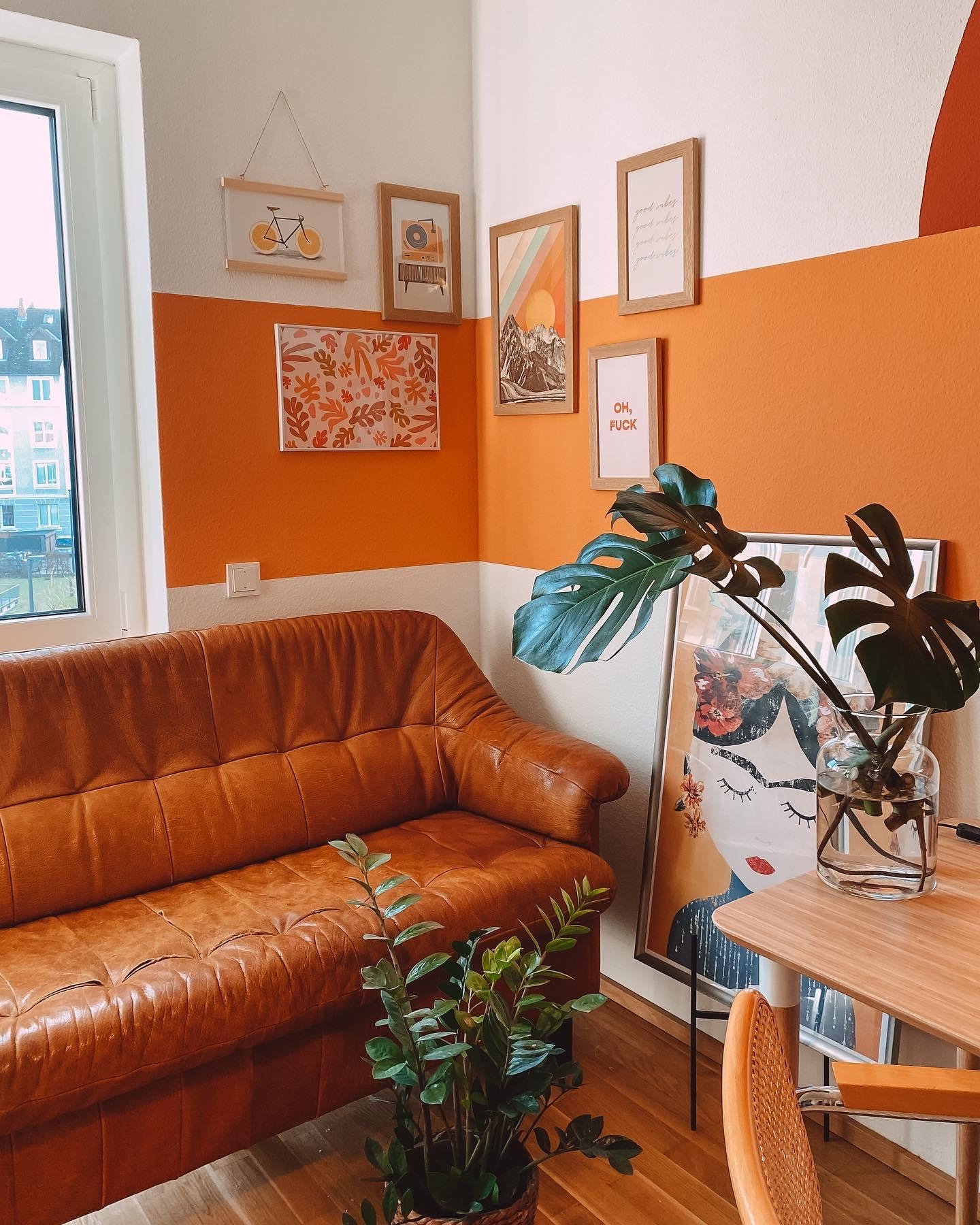 Officeview #homeoffice #70svibe #colorfulliving