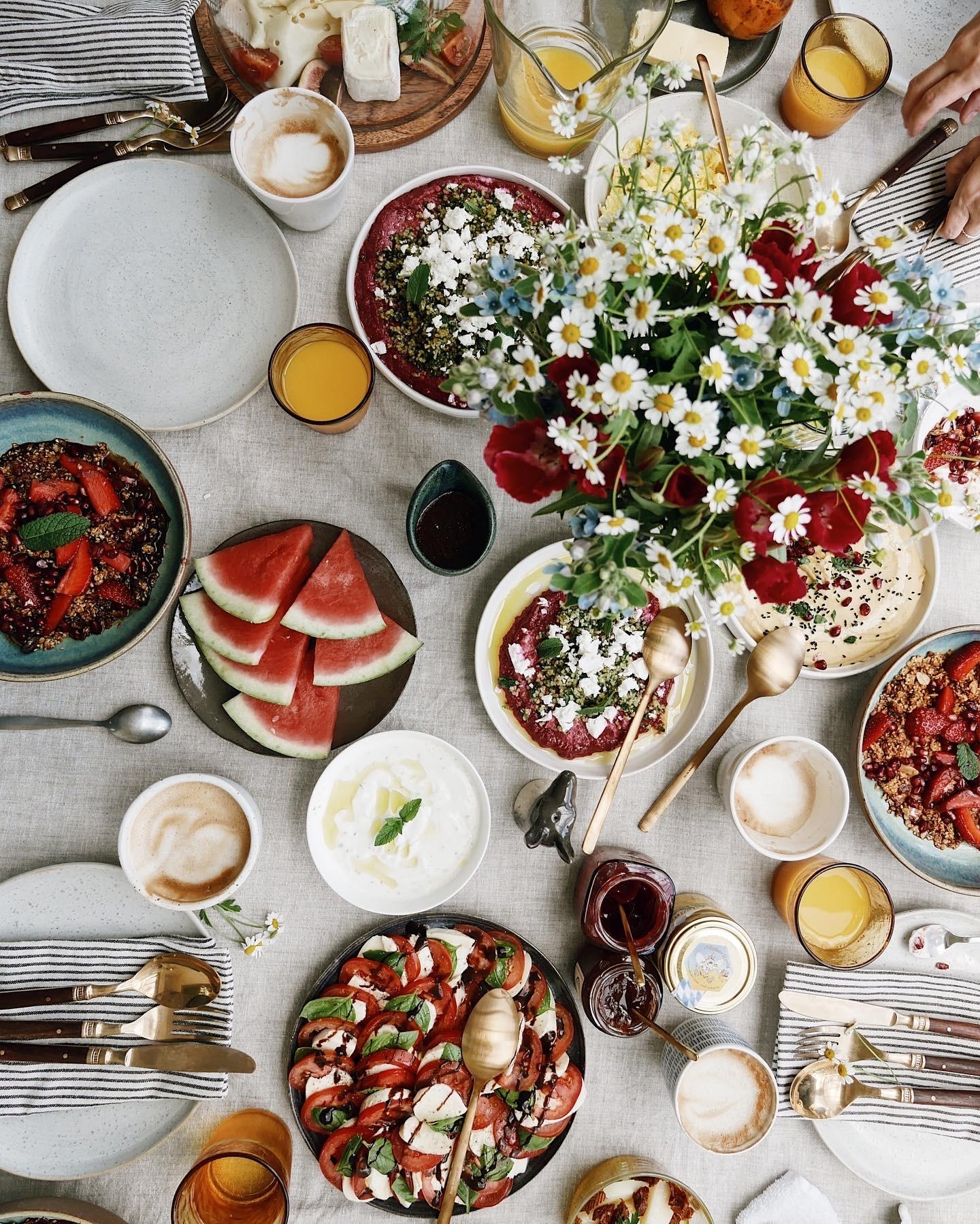 On the table #breakfast #foodie #summerfood #table 